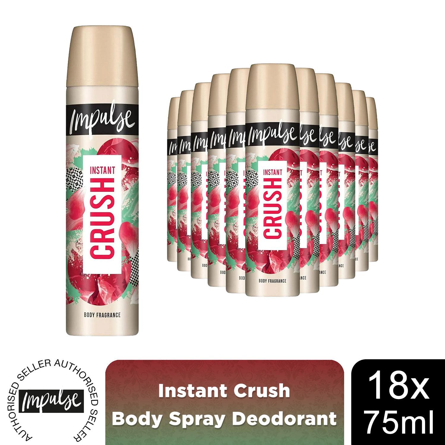 Impulse Body Spray Deodorant with Blend of Natural Scents 75ml, Multi-Packs - Picture 166 of 177