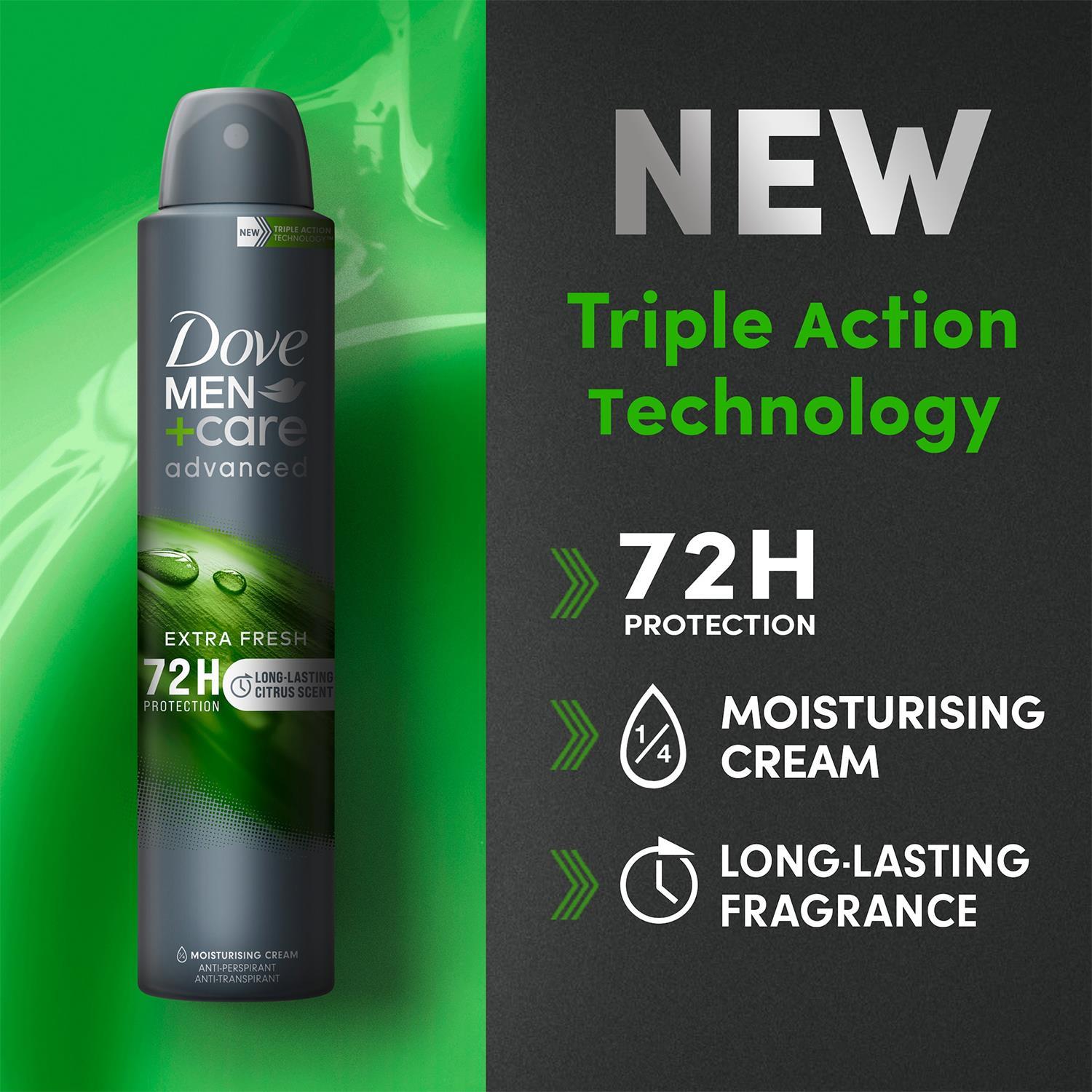 Dove Anti-Transpirant Men+Care Advanced 72H Protection Deodorant 200ml, 30er Pack - Bild 37 von 77