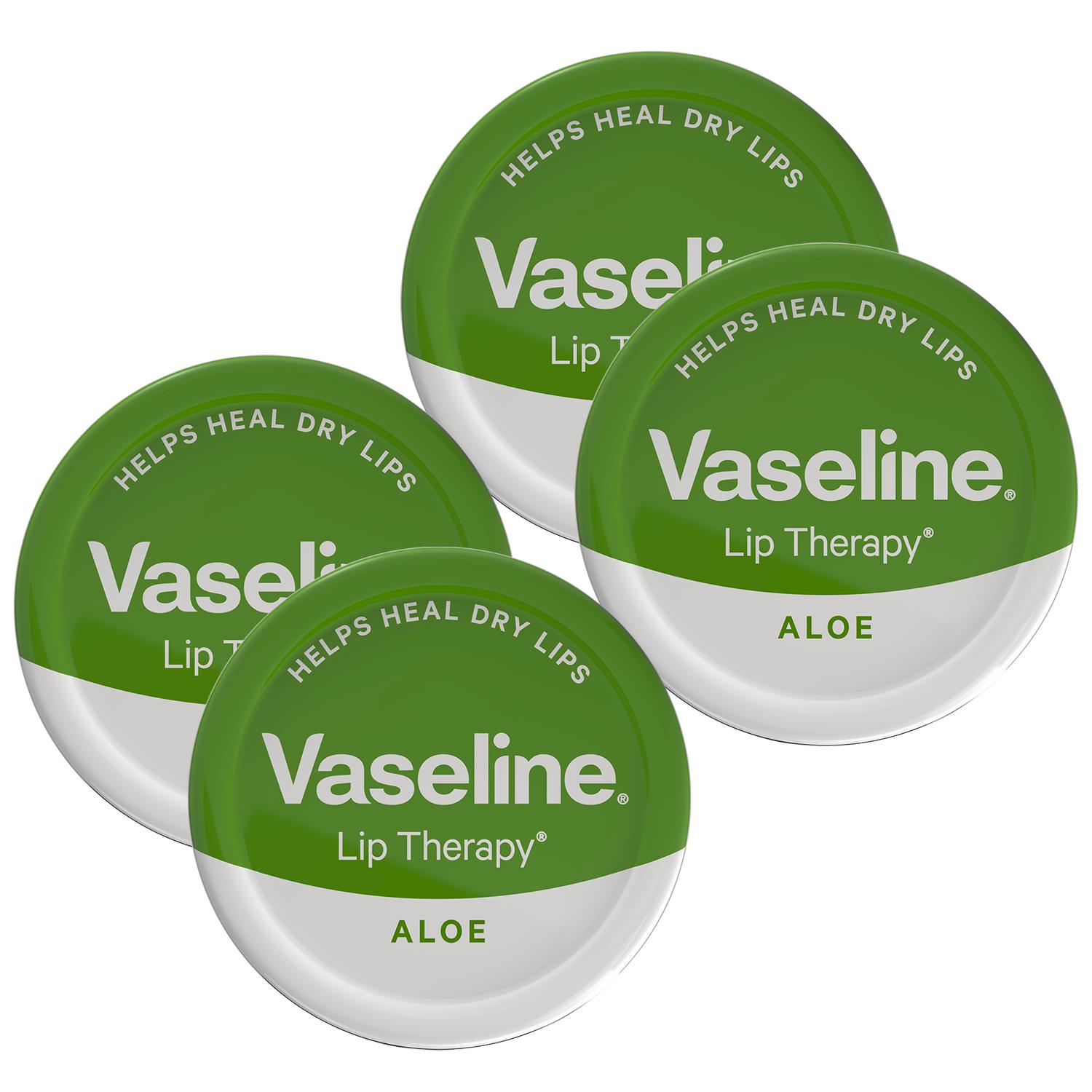 Vaseline Lip Therapy Petroleum Jelly, Rosy Lips/Aloe Vera/Original/Cocoa, 20gm - Picture 17 of 91