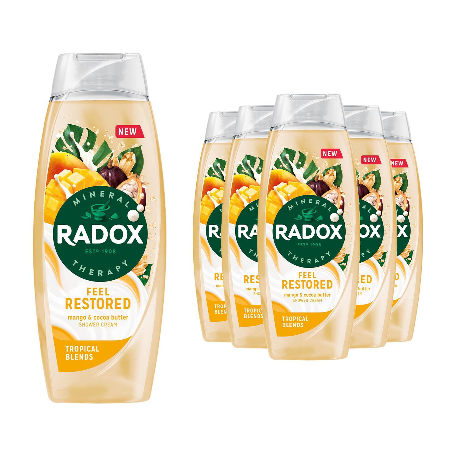 6x Radox Mineral Therapy Feel Nourished, Restored or Indulged Shower Cream,450ml - Picture 25 of 25
