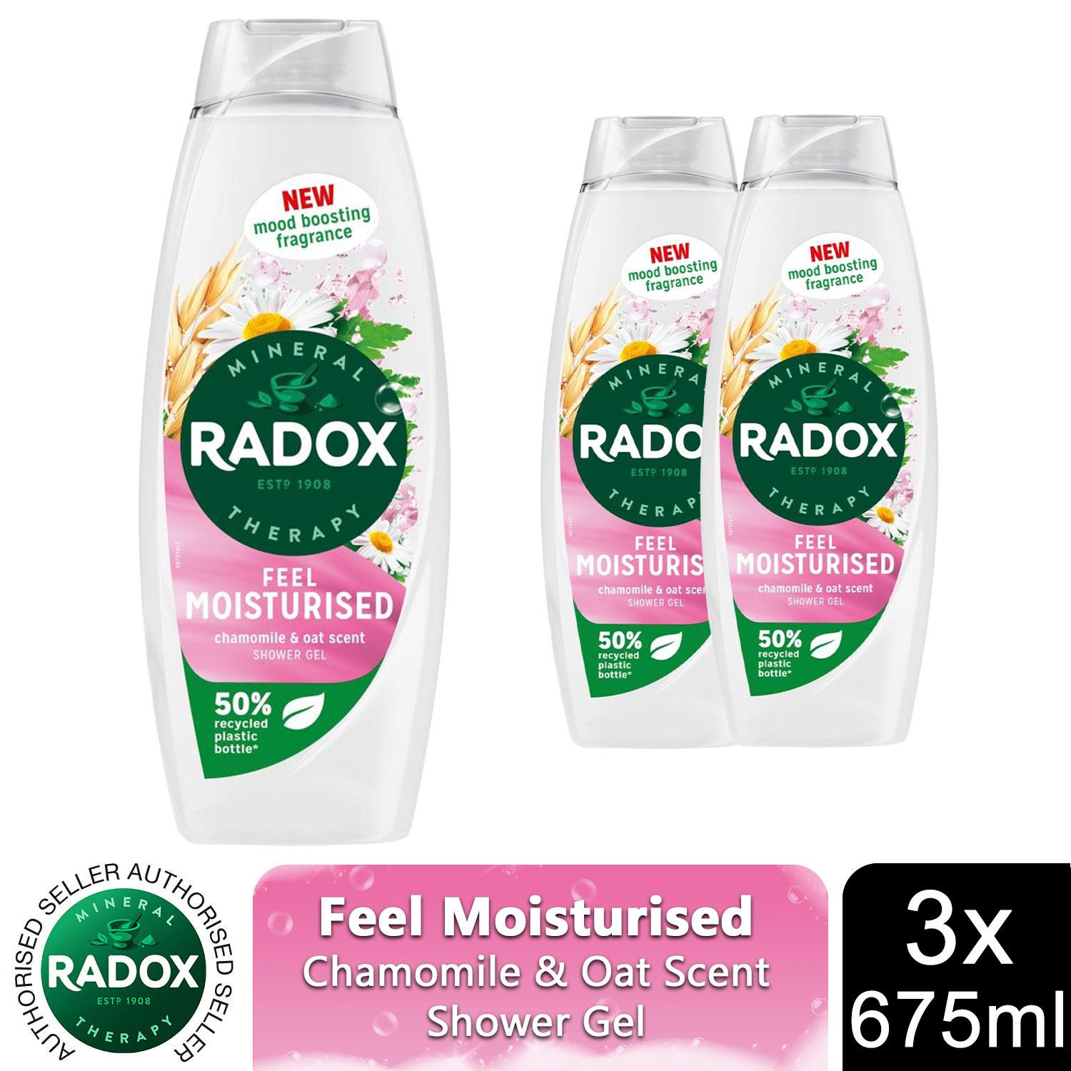 Gel de ducha terapia mineral Radox con nueva fragancia estimulante del estado de ánimo 675 ml, paquete de 3 - Imagen 19 de 45