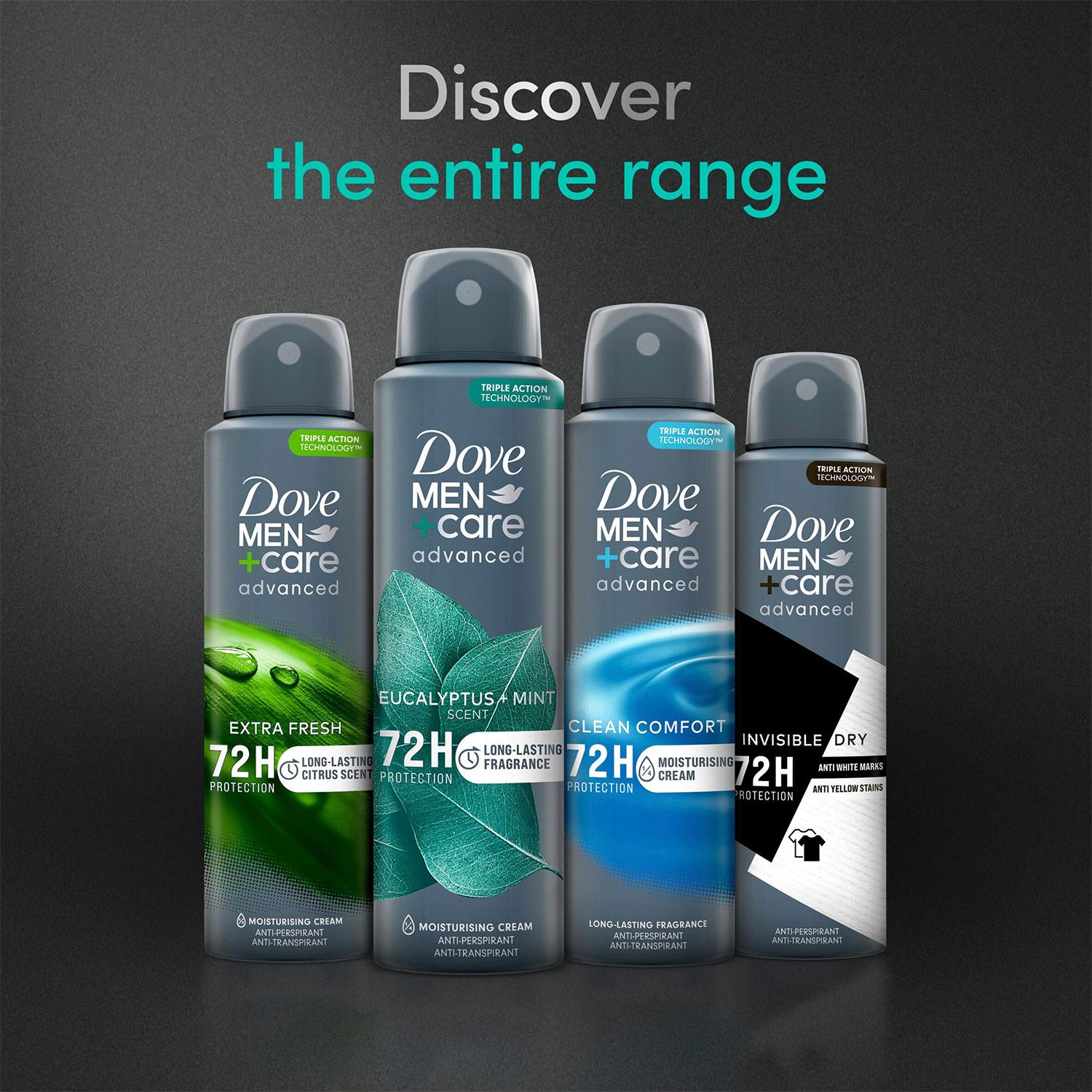 Dove Anti-Transpirant Men+Care Advanced 72H Protection Deodorant 200ml, 30er Pack - Bild 31 von 77
