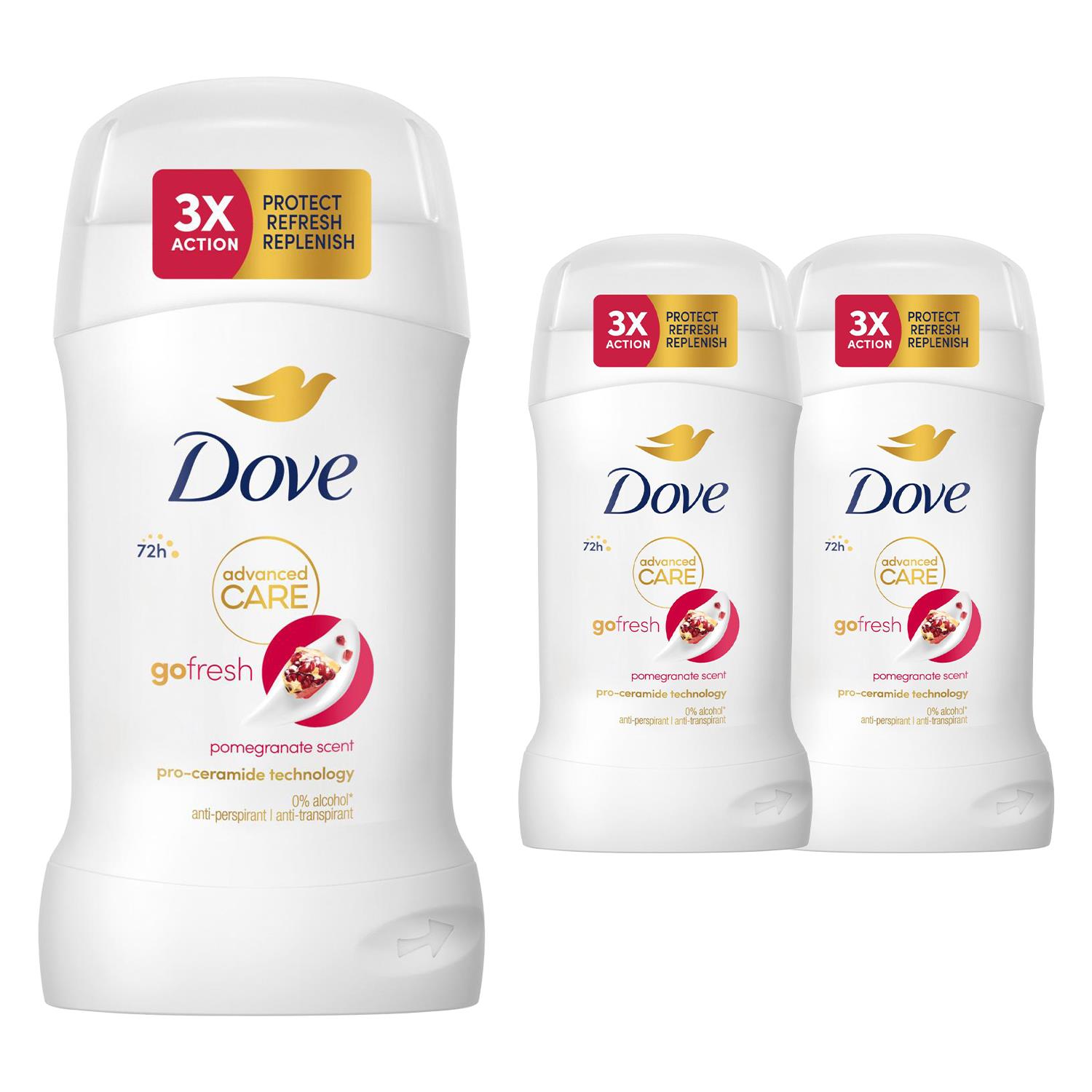 Dove Women Anti-Perspirant Deodorant Stick with 48H Sweat Protection, 50ml - Picture 22 of 141
