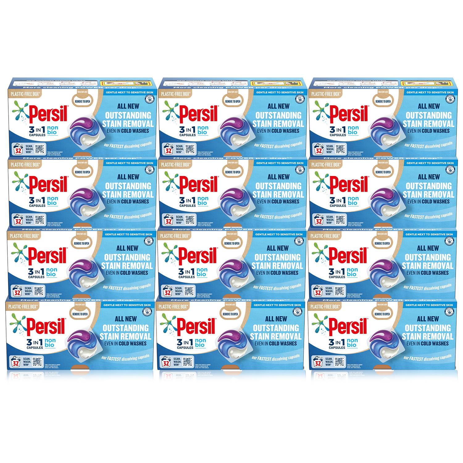 Persil 3-in-1 Washing Capsules, Colour Protect, Bio or Non-bio, 32 Washes - Picture 130 of 130