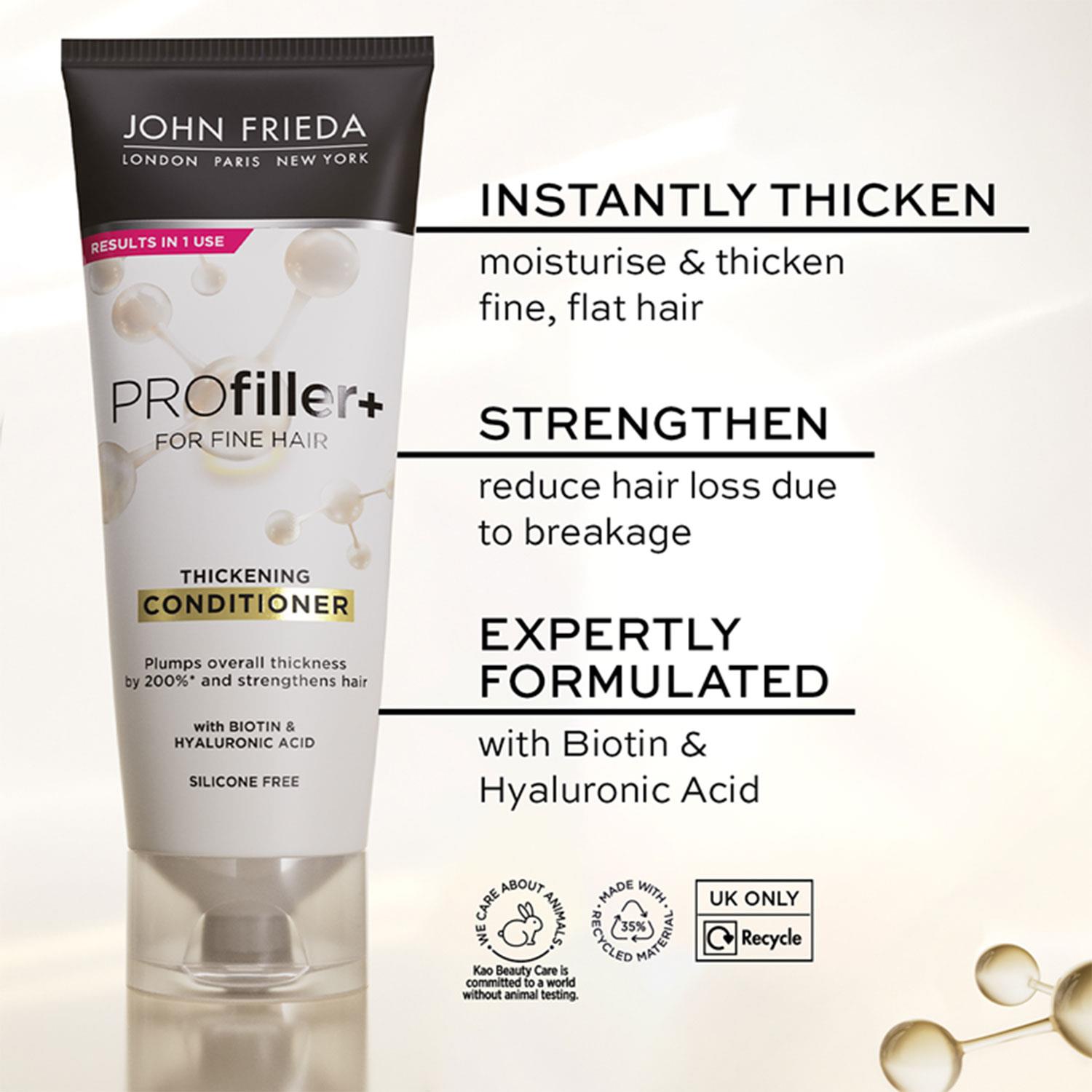 John Frieda Profiller+ Gama de Cuidado del Cabello - Champú, Acondicionador, Spray y Súper Líquido - Imagen 41 de 68