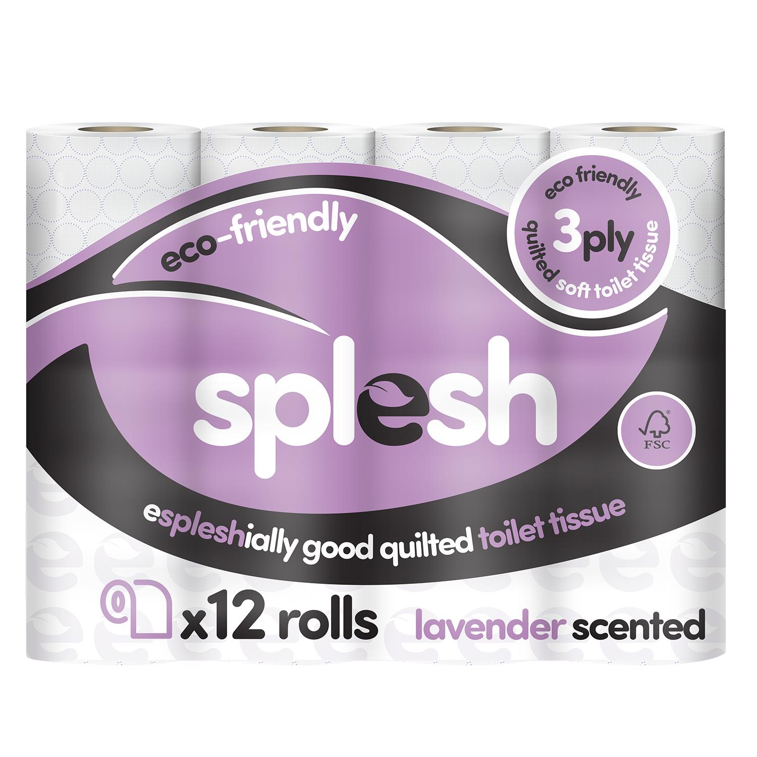 Splesh By Cusheen Toilet Roll Bulk Buy - Eco-Friendly, Soft & Quilted - View #7