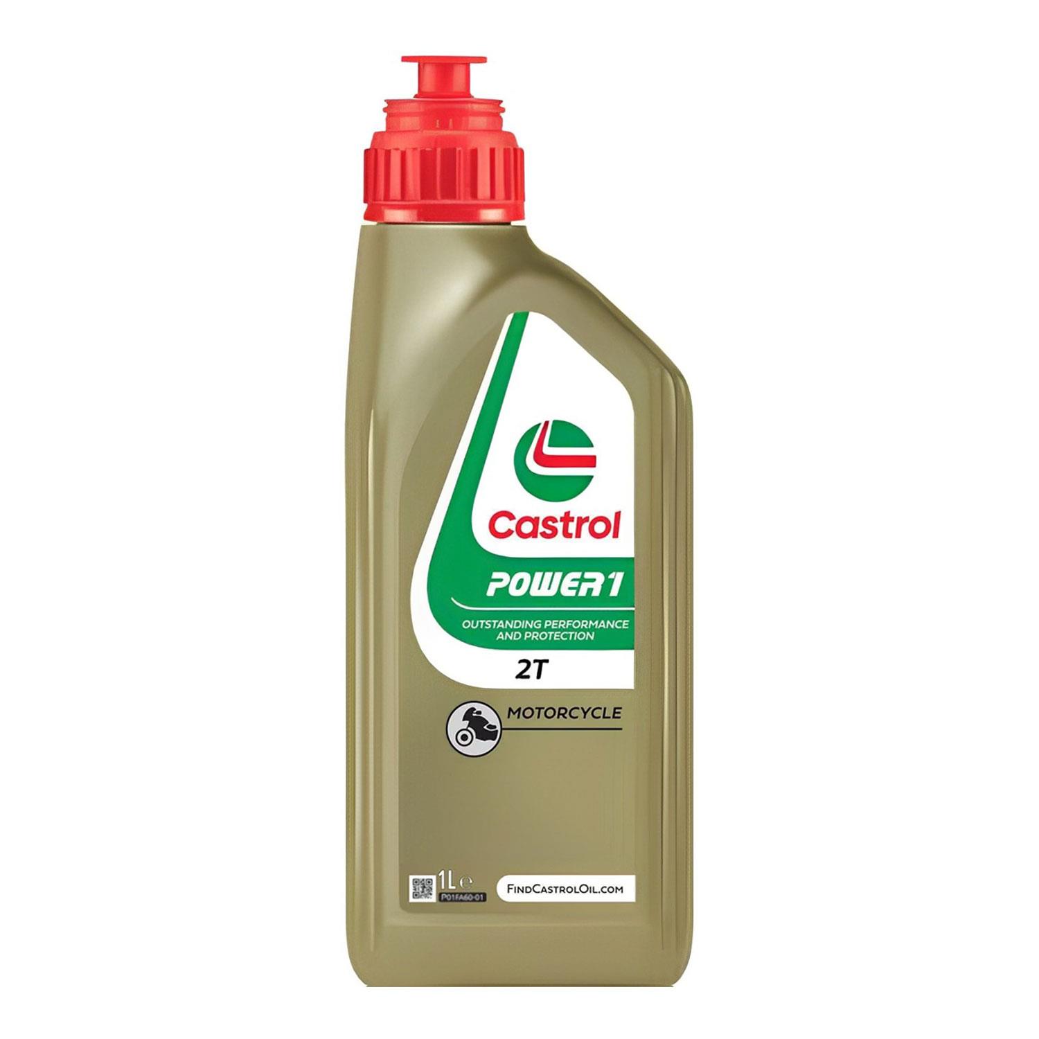 CASTROL POWER 1 2T Motorcycle Engine Oil Ultimate Scooter 2 Stroke 1 Litre - Picture 13 of 23