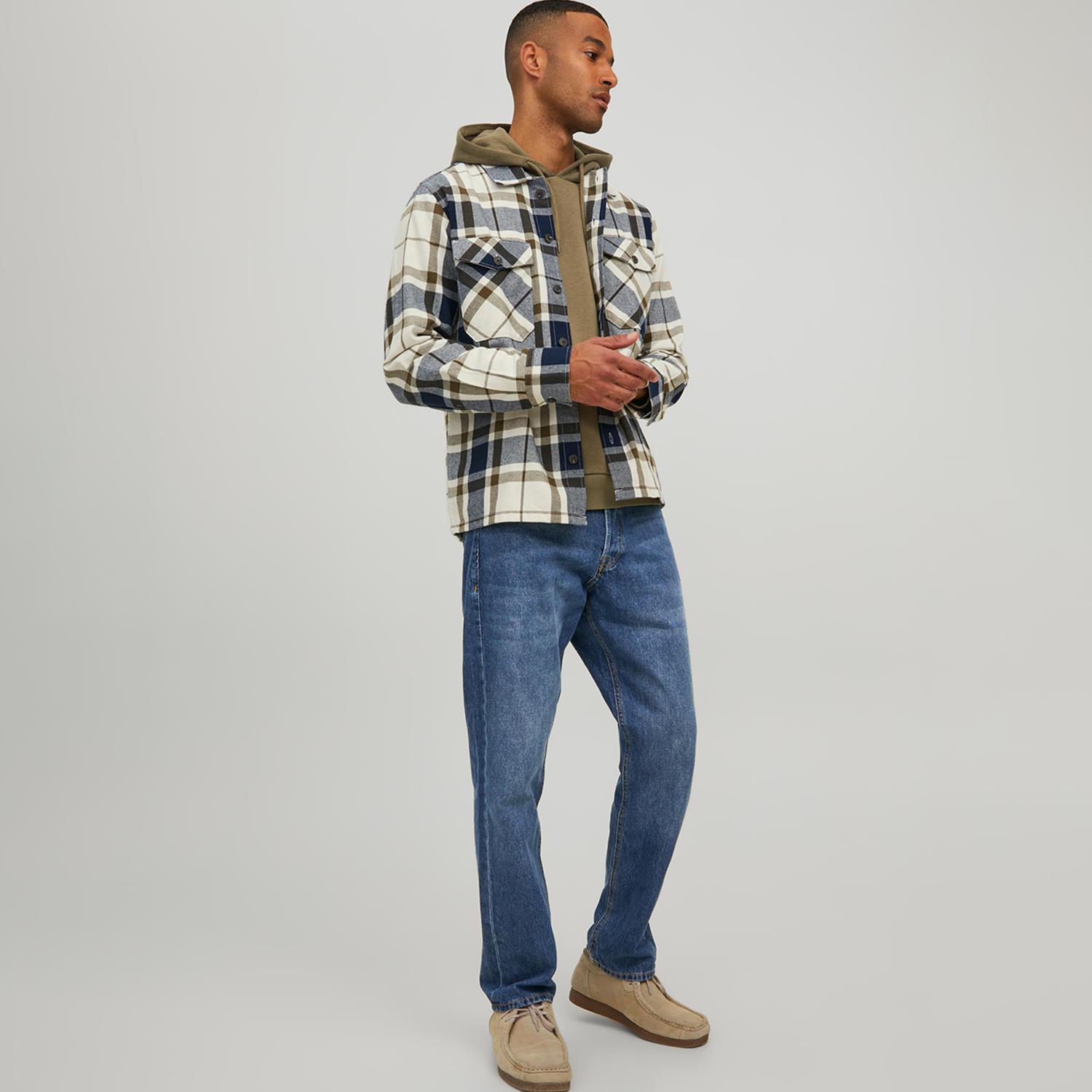 Pantalones de mezclilla azul Jack & Jones para hombre de ajuste cómodo - Imagen 37 de 66