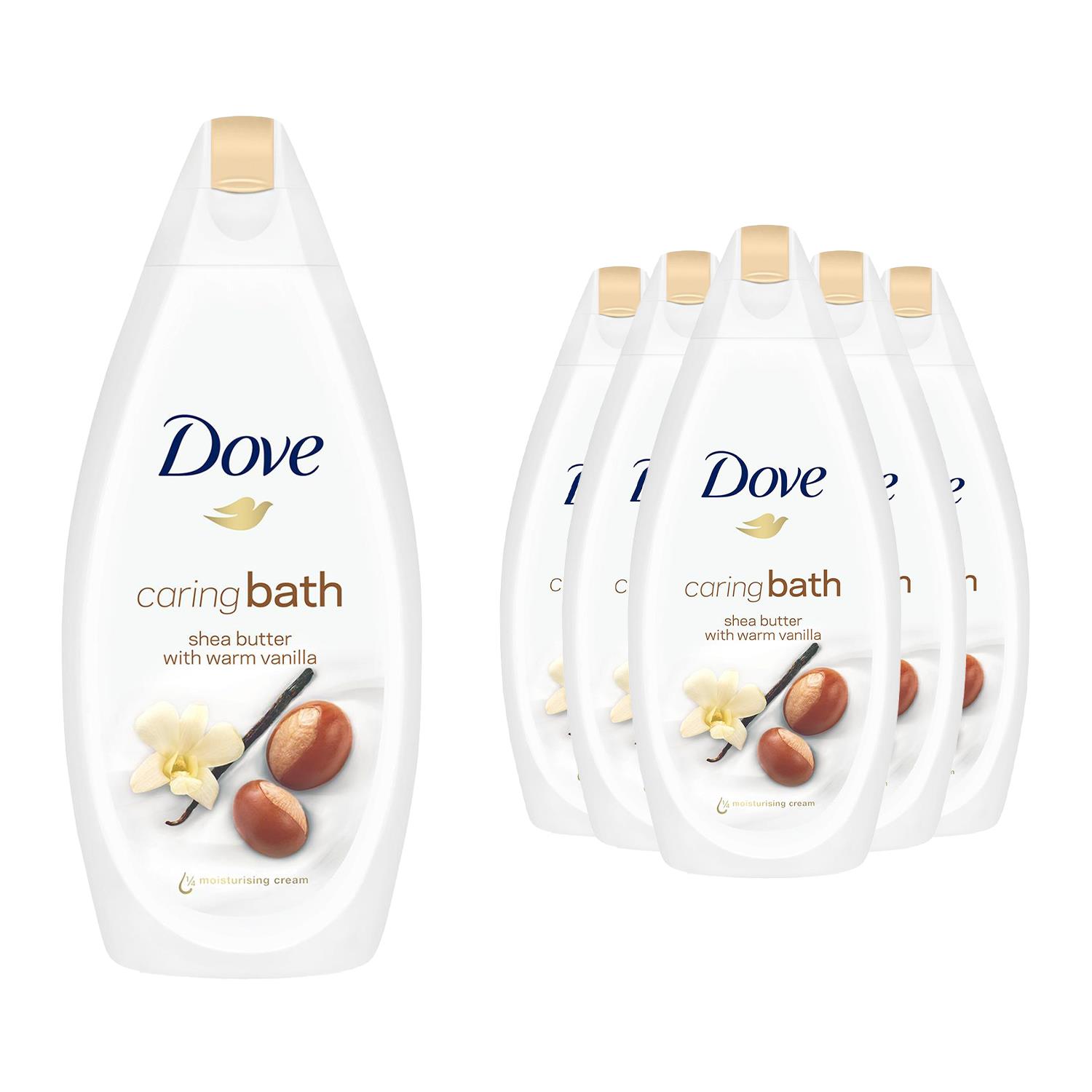 Dove Body Wash Moisturising Cream Caring/Pampering/Soothing 3x, 6x or 12x, 450ml - Picture 140 of 219