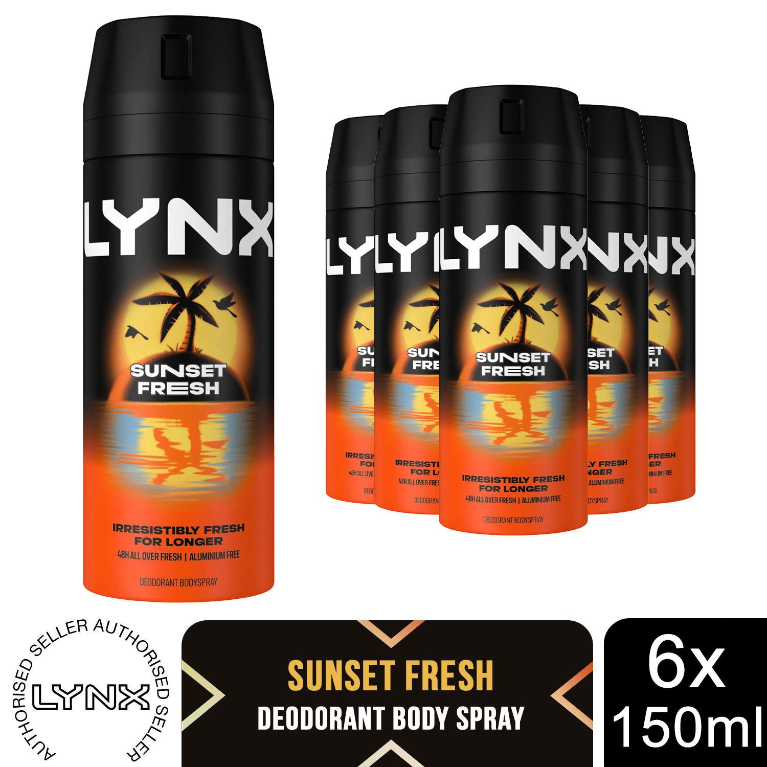Lynx 48-Hour Odour Protection Body Spray Deodorant, 3 or 6 Pack, 150ml - Picture 180 of 185
