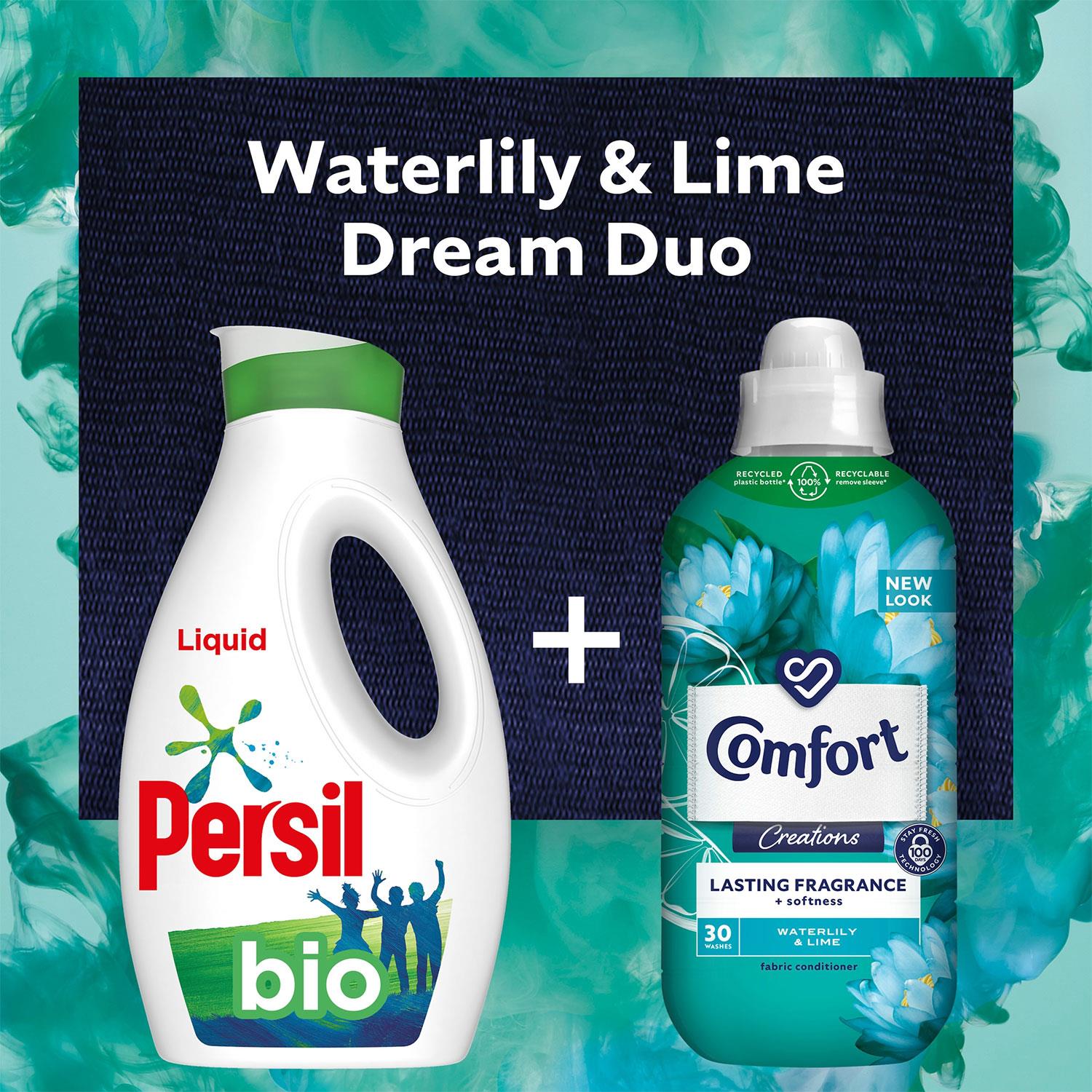 Balsamo per tessuti Comfort fragranza duratura + morbidezza ninfea e lime 900 ml 30 W - Foto 25 di 40