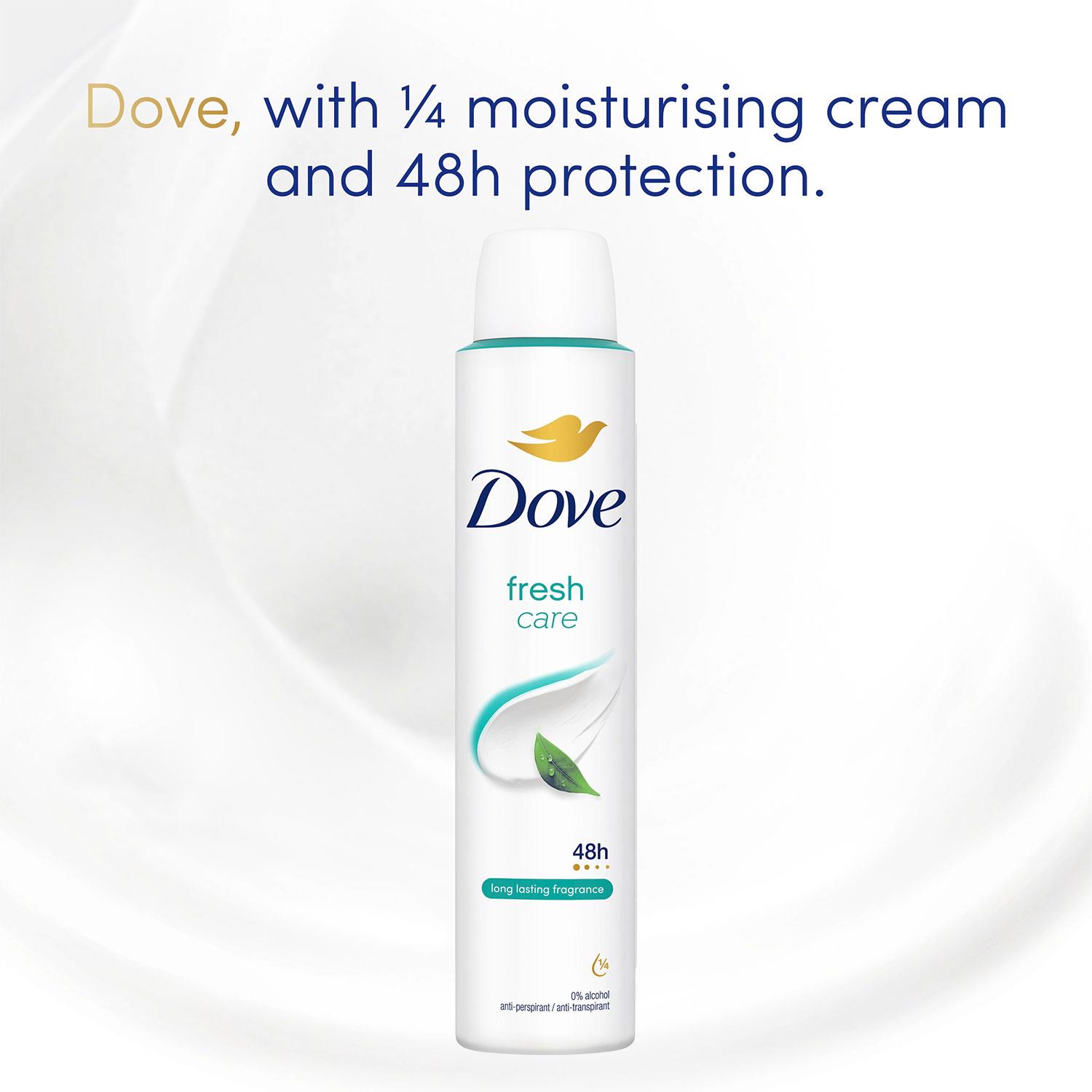Dove Anti-Perspirant with 48H Sweat Protection Deodorant Spray 200ml, 3 Pack - Picture 41 of 56