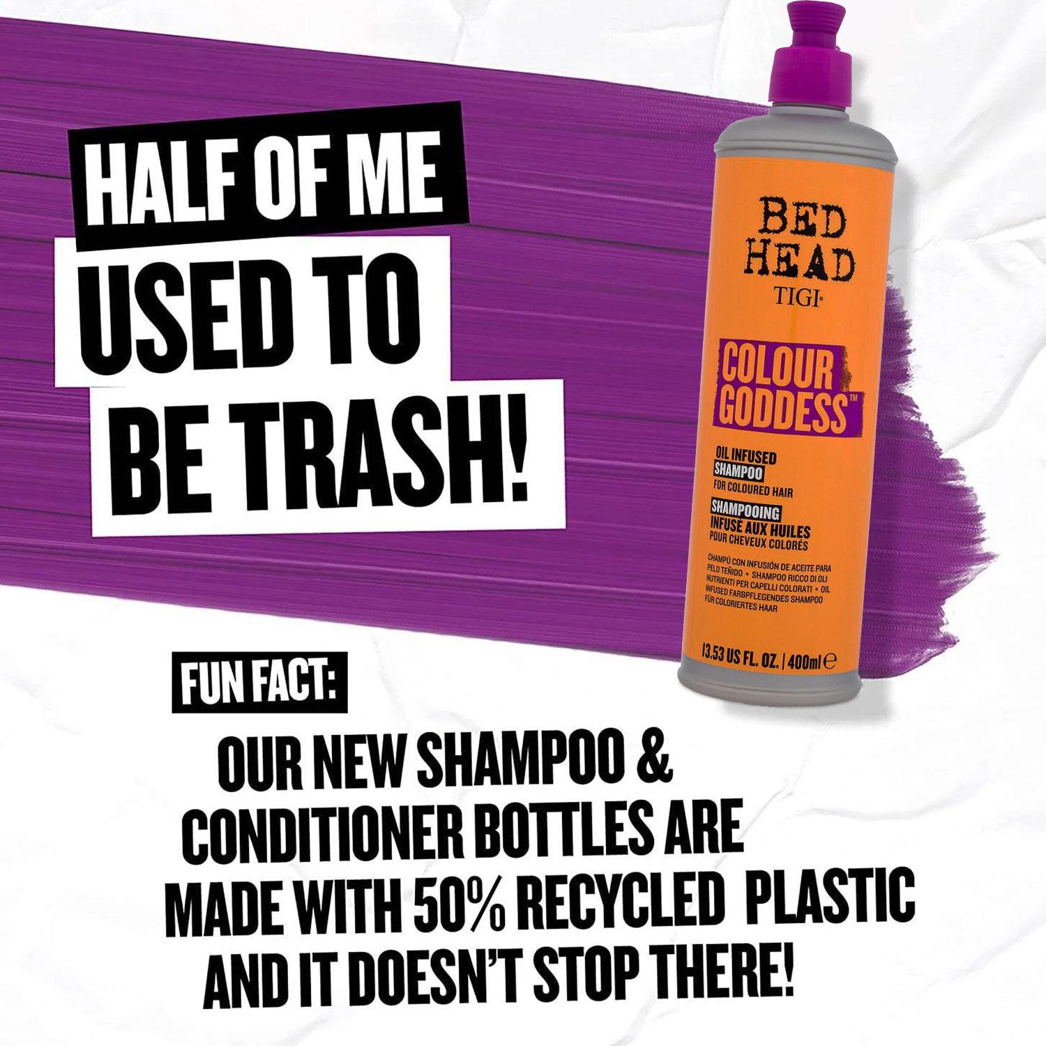 Bed Head by TIGI Colour Goddess Shampoo For Coloured Hair 400ml - Picture 37 of 43