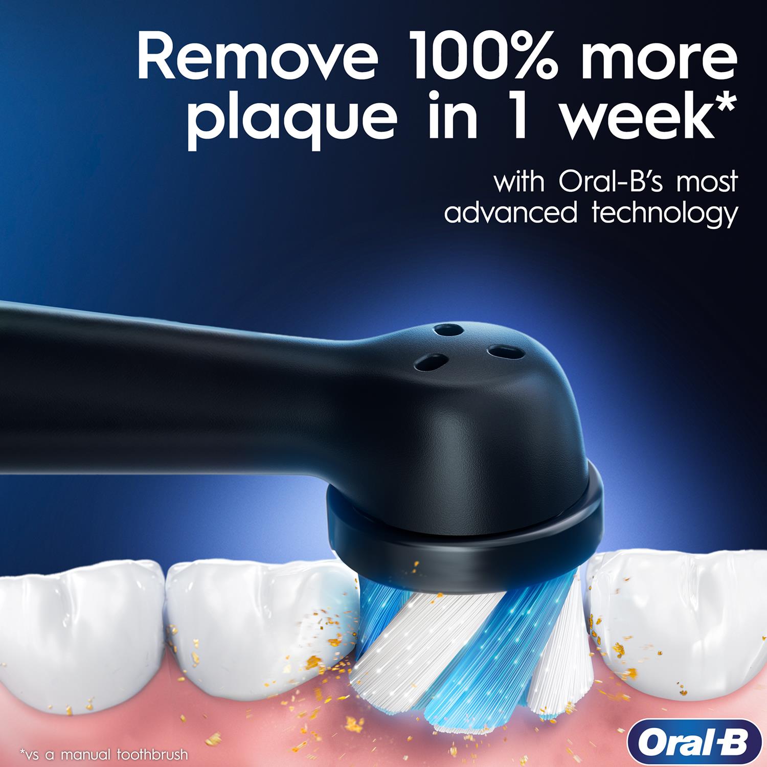 Oral-B iO3 Elektrische Wiederaufladbare Zahnbürste mit 3 Reinigungsmodi - Bild 20 von 36