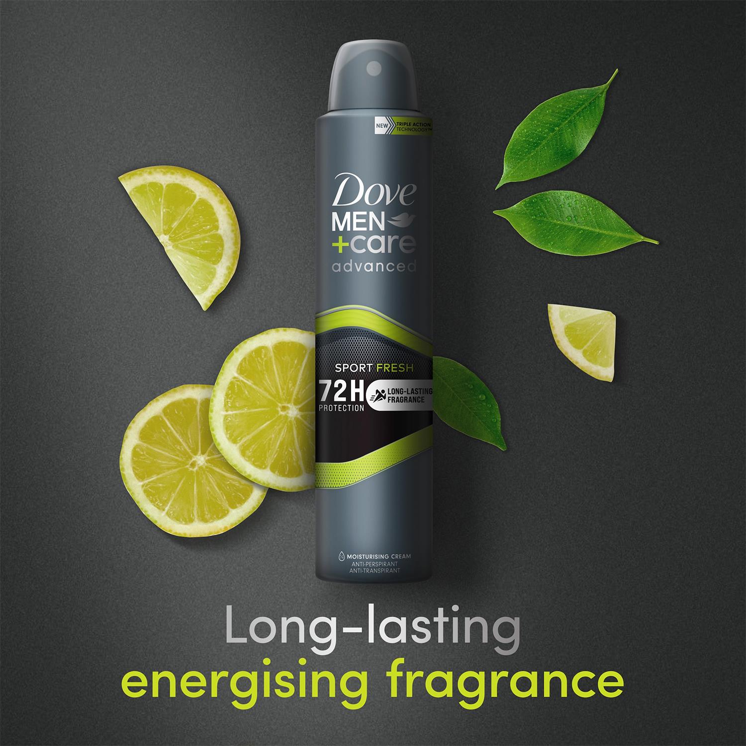 Dove Anti-Perspirant Men+Care Advanced 72H Protection Deodorant, 200ml - Picture 369 of 401