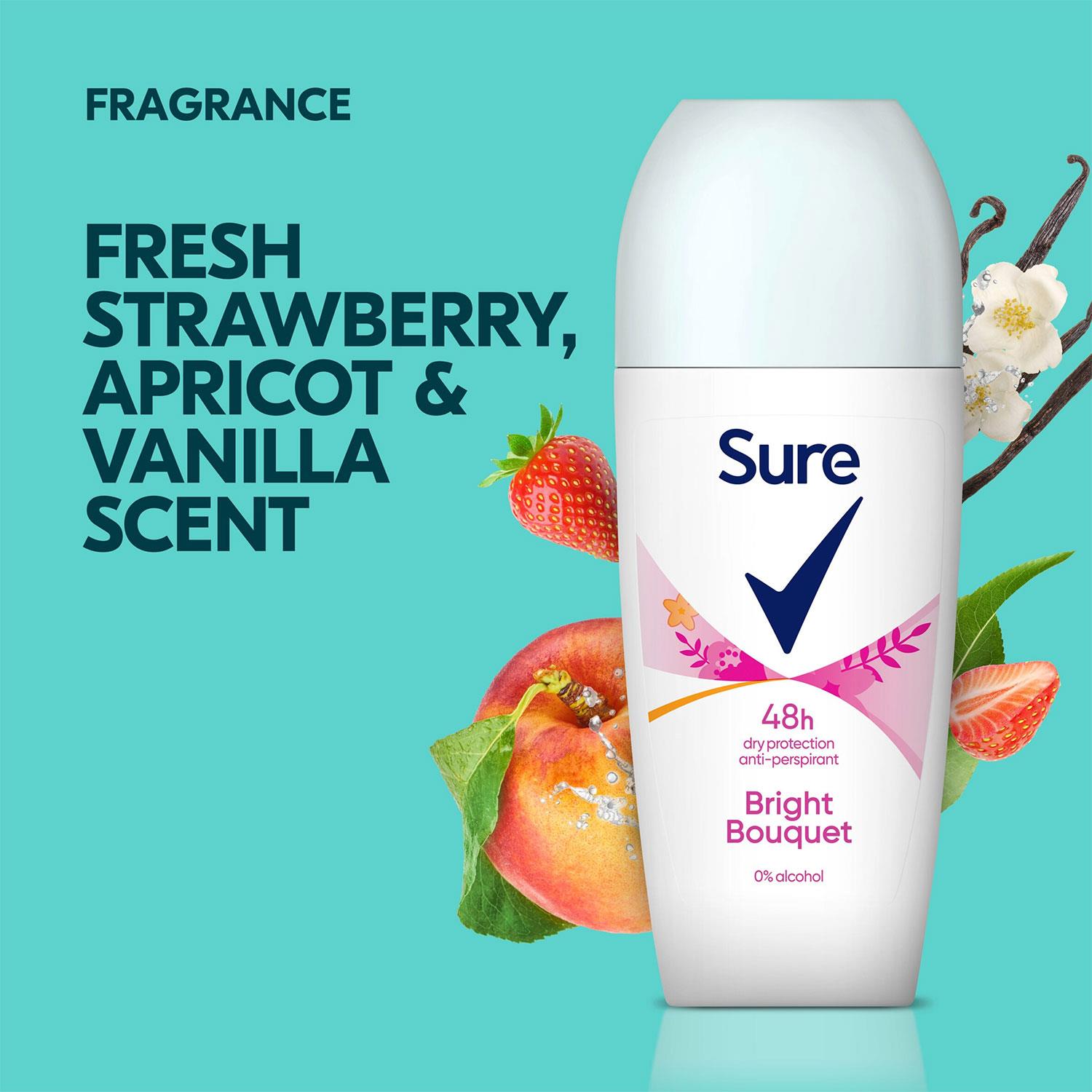 Sure Women Roll On 48 Hours Protection Anti-Perspirant Deodorant 50ml, 3 Pack - Picture 12 of 34