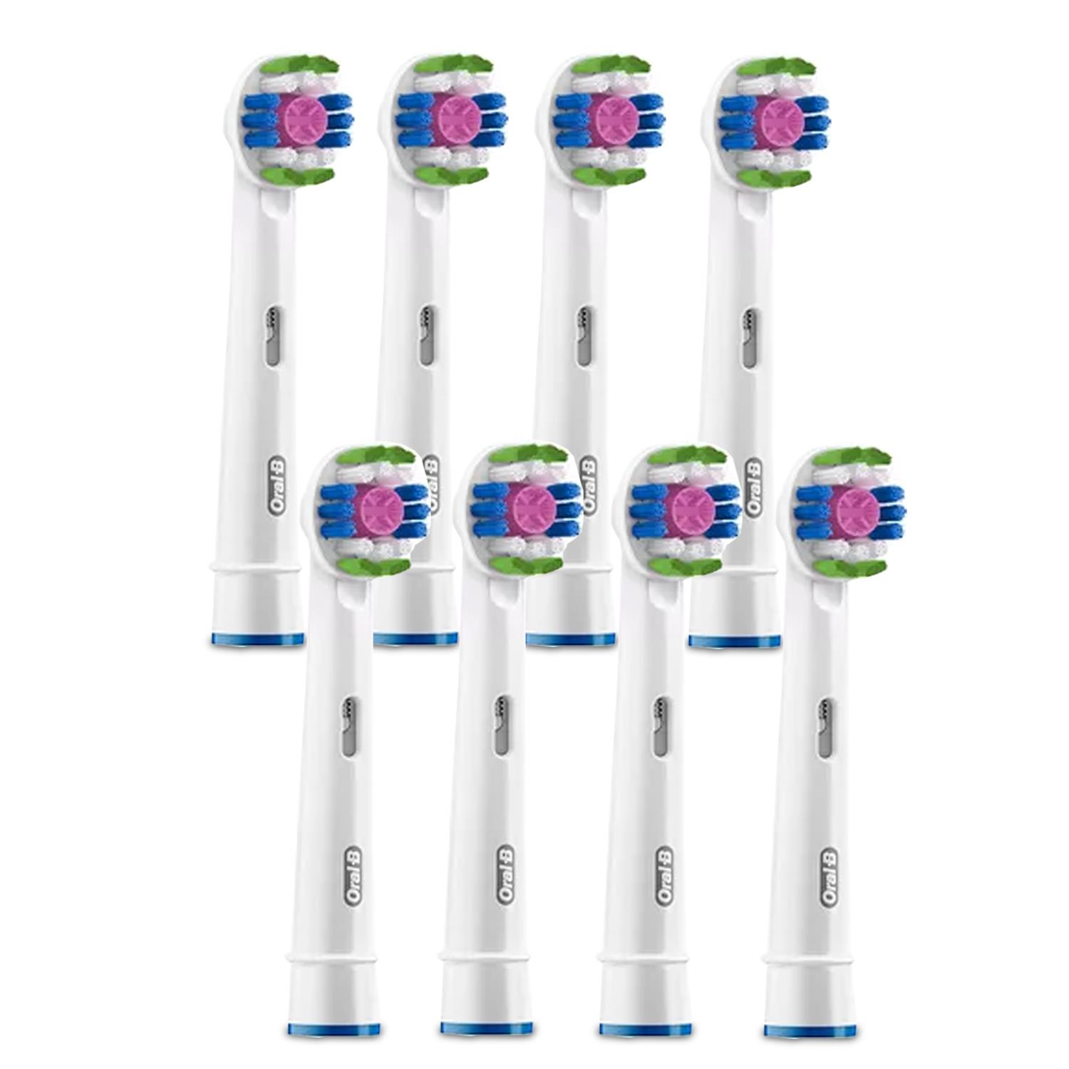 Oral-B Precision, Sensi Clean, 3DWhite oder Cross-Action Zahnbürstenköpfe, 8 Stück - Bild 18 von 47