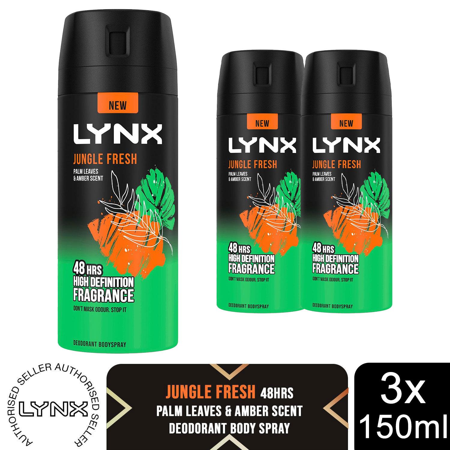 Lynx 48-Hour Odour Protection Body Spray Deodorant, 3 or 6 Pack, 150ml - Picture 84 of 185