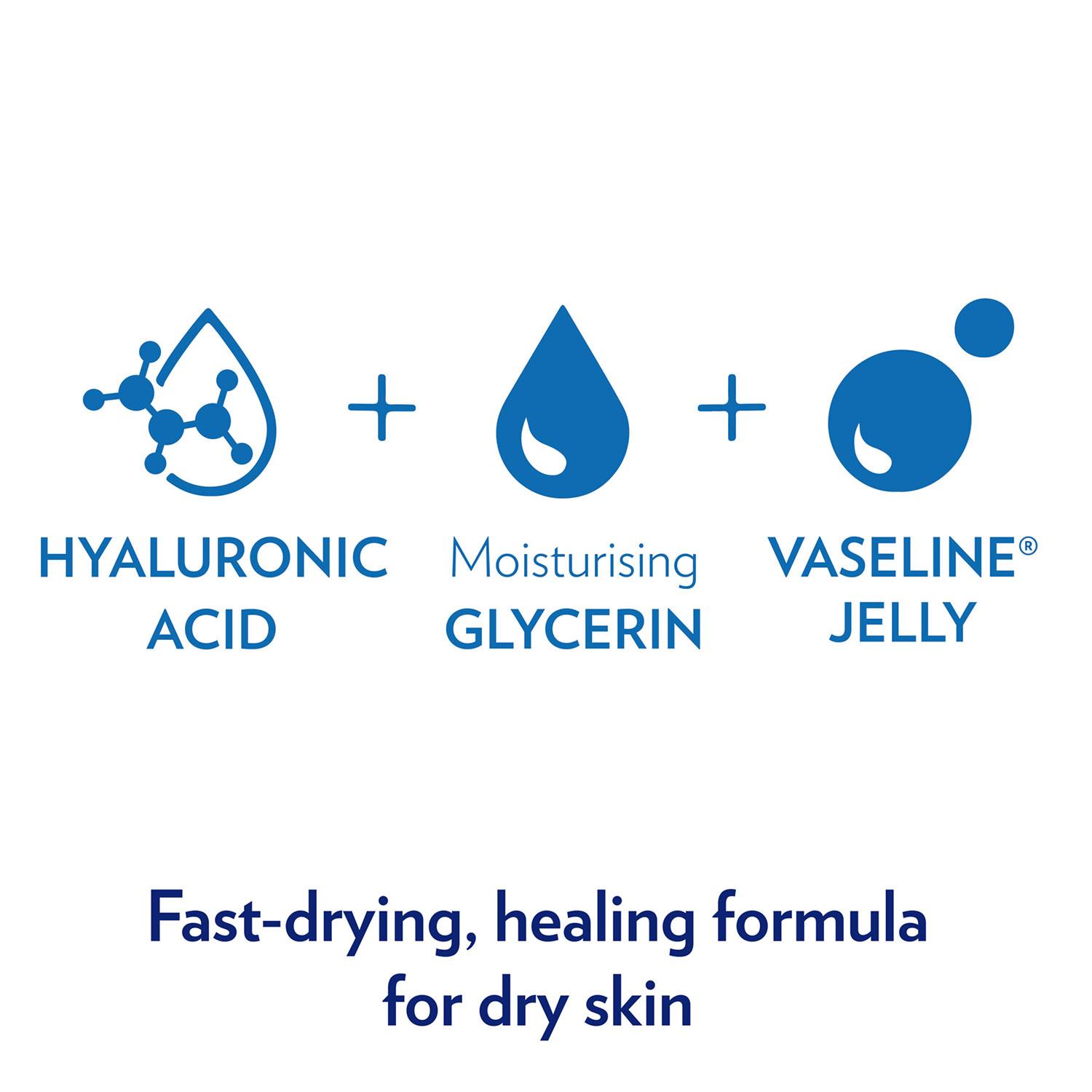 6x400ml Vaseline ExpertCare Instant DrySkin Rescue or Elasticity Restore Lotion - Picture 9 of 19