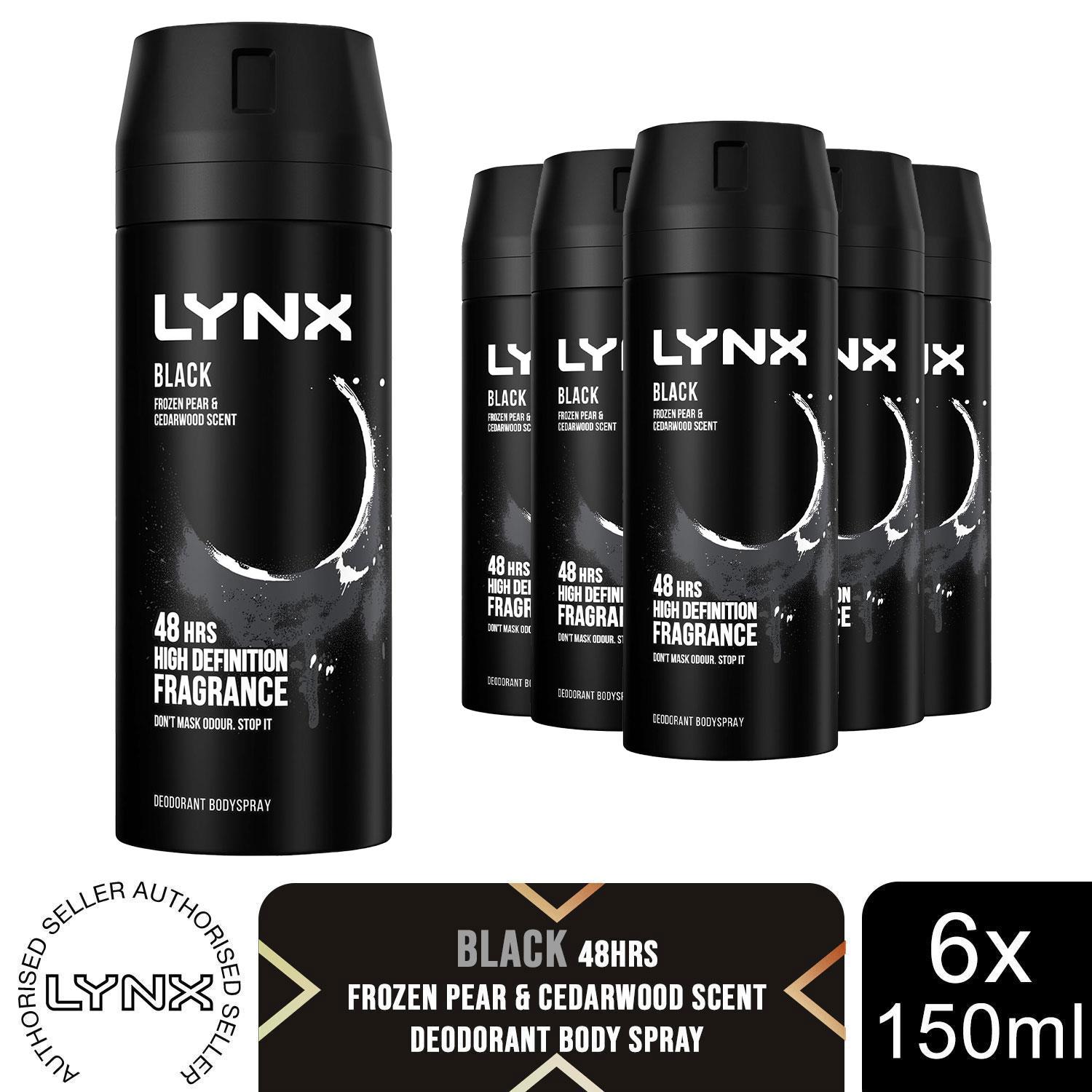 Lynx 48-Hour Odour Protection Body Spray Deodorant, 3 or 6 Pack, 150ml - Picture 111 of 185