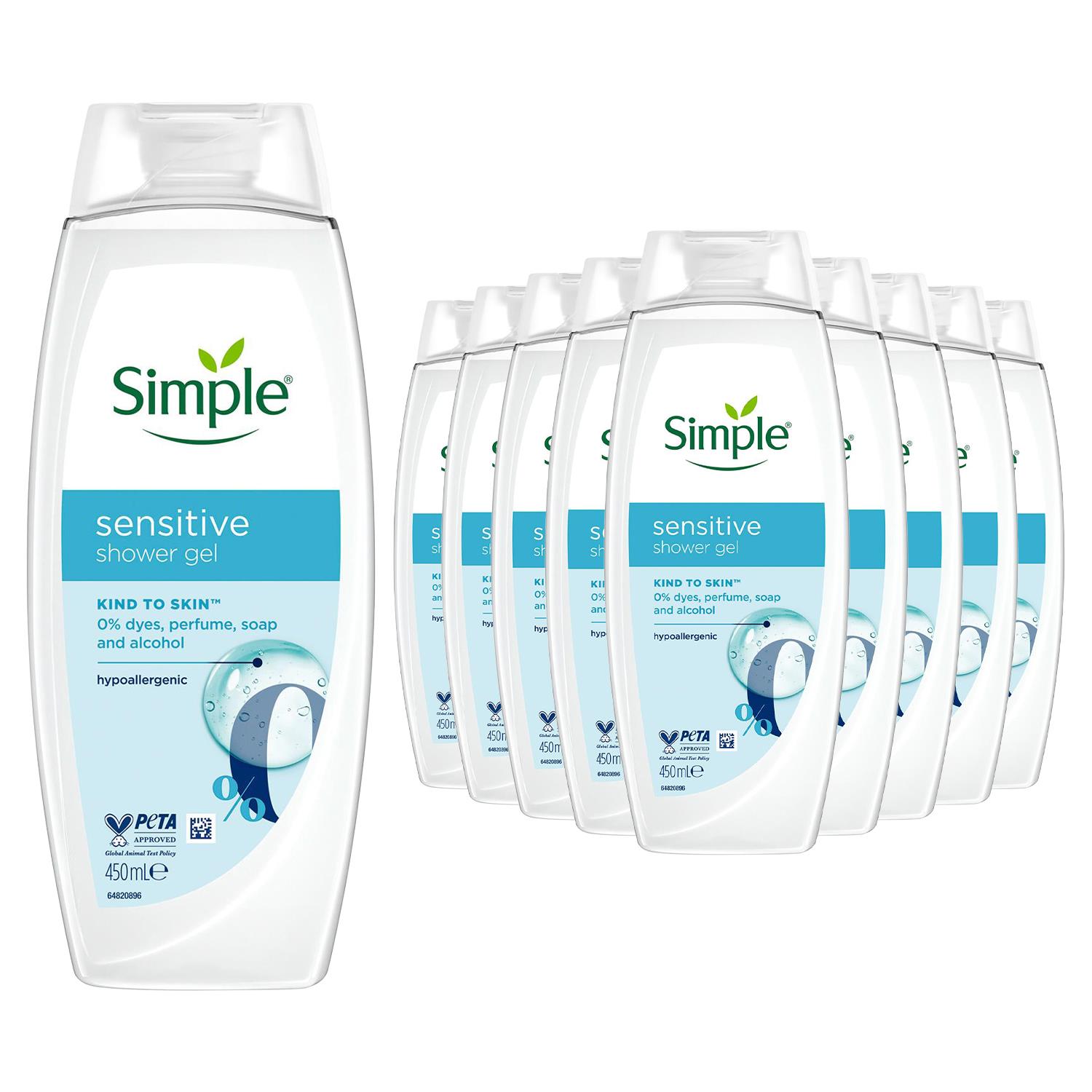 Gel de ducha refrescante, nutritivo o sensible Simple Kind to Skin, 450 ml - Imagen 124 de 124