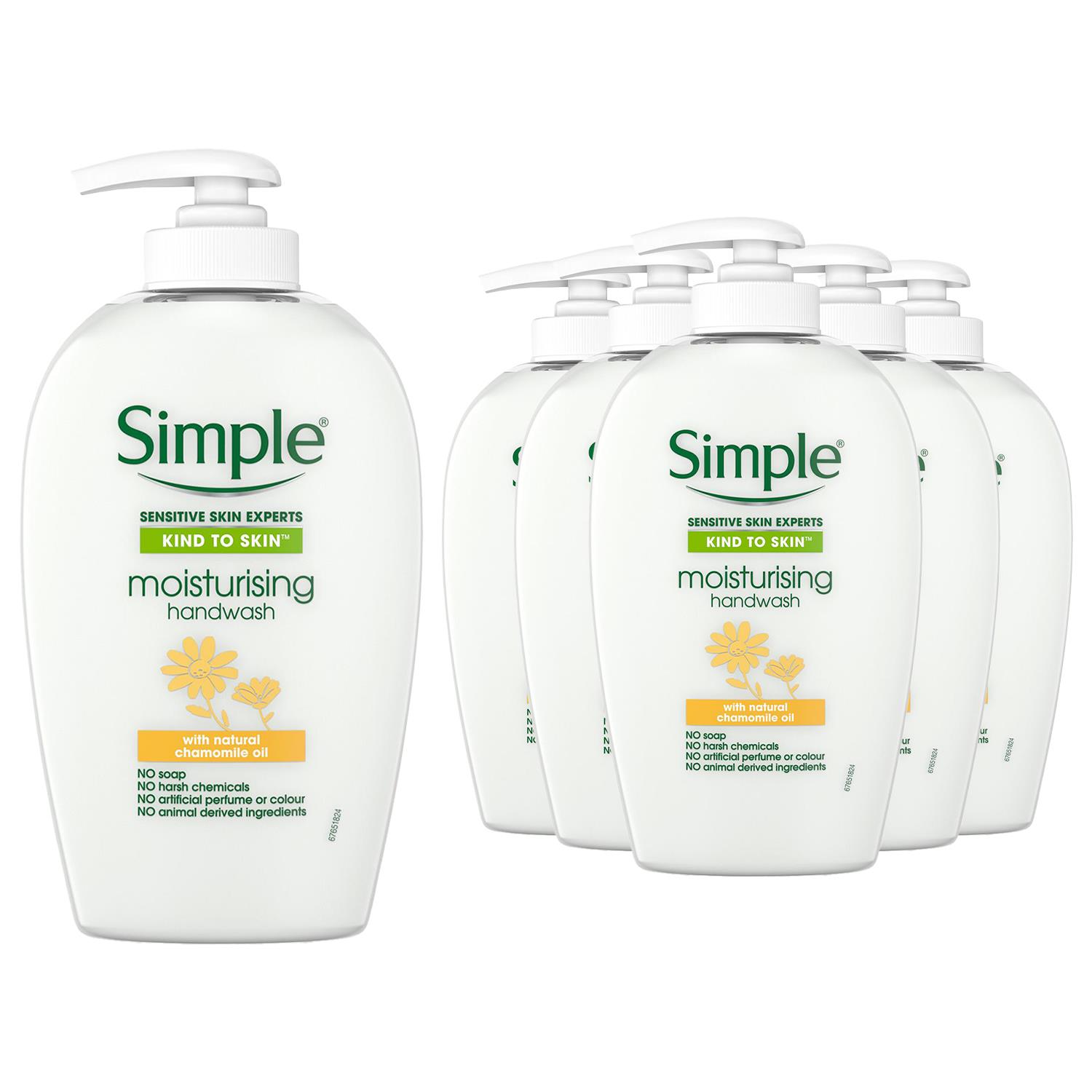 3xor6x 250ml Simple KindtoSkin Sensitive Skin Experts Hand Wash With Natural Oil - Picture 61 of 70