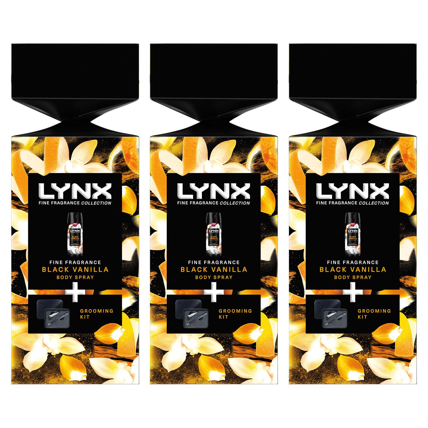Lynx Fine Fragrance Black Vanilla Body Spray Gift Set for Him with Grooming Kit - Bild 29 von 36
