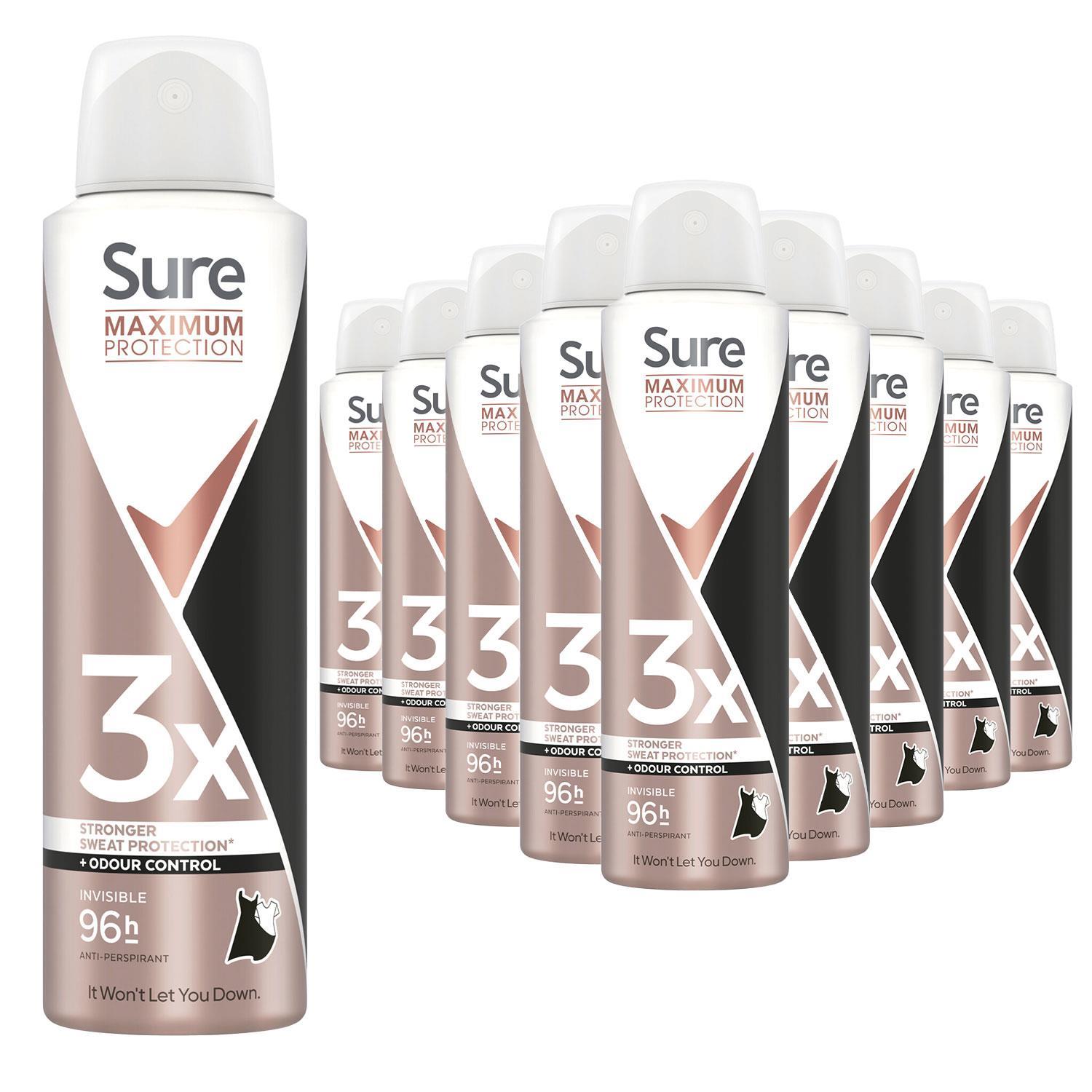 Sure Women Anti-Perspirant 96H Maximum Protection Deo 150ml, Select Scent & Pack - Picture 119 of 200