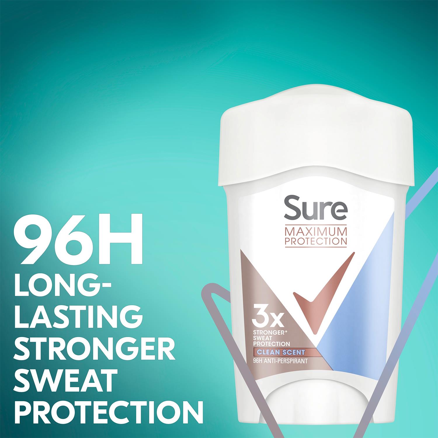 Sure Women Maximum Protection Anti-Perspirant Deodorant Cream, 45ml - Picture 100 of 142