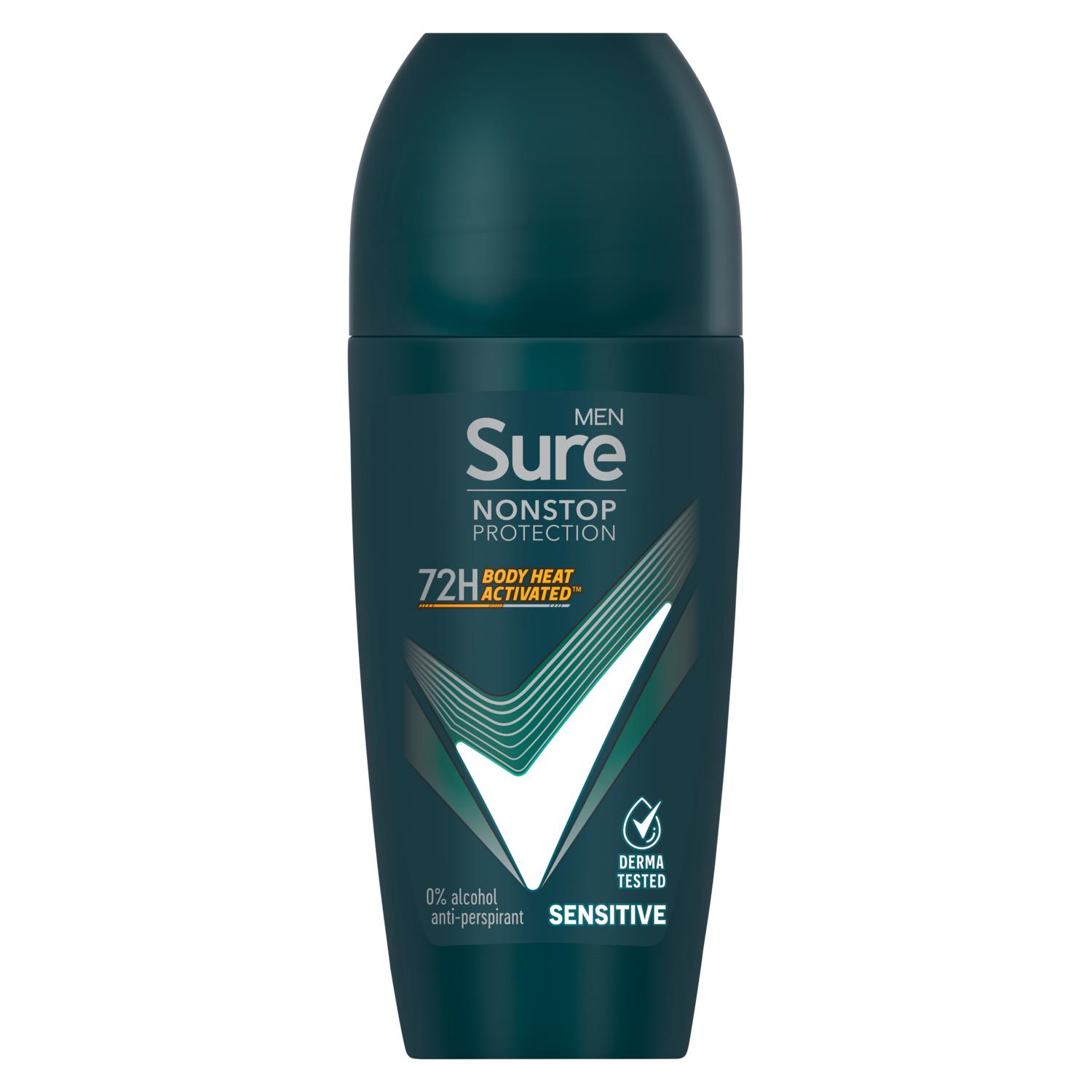 Sure Men Antiperspirant Deodorant Roll On 72H Nonstop Protection 50ml, 24 Pack - Picture 34 of 44