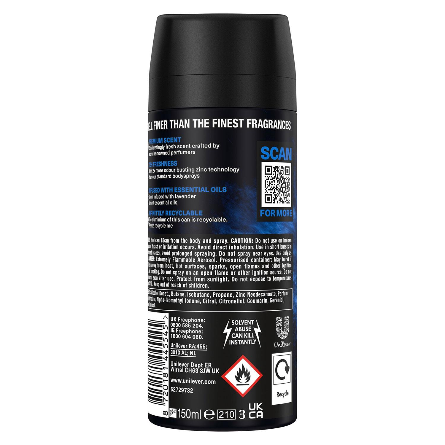 Lynx Fine Fragrance Collection 72H Fresh Premium Deodorant Body Spray, 24x 150ml - Picture 42 of 66