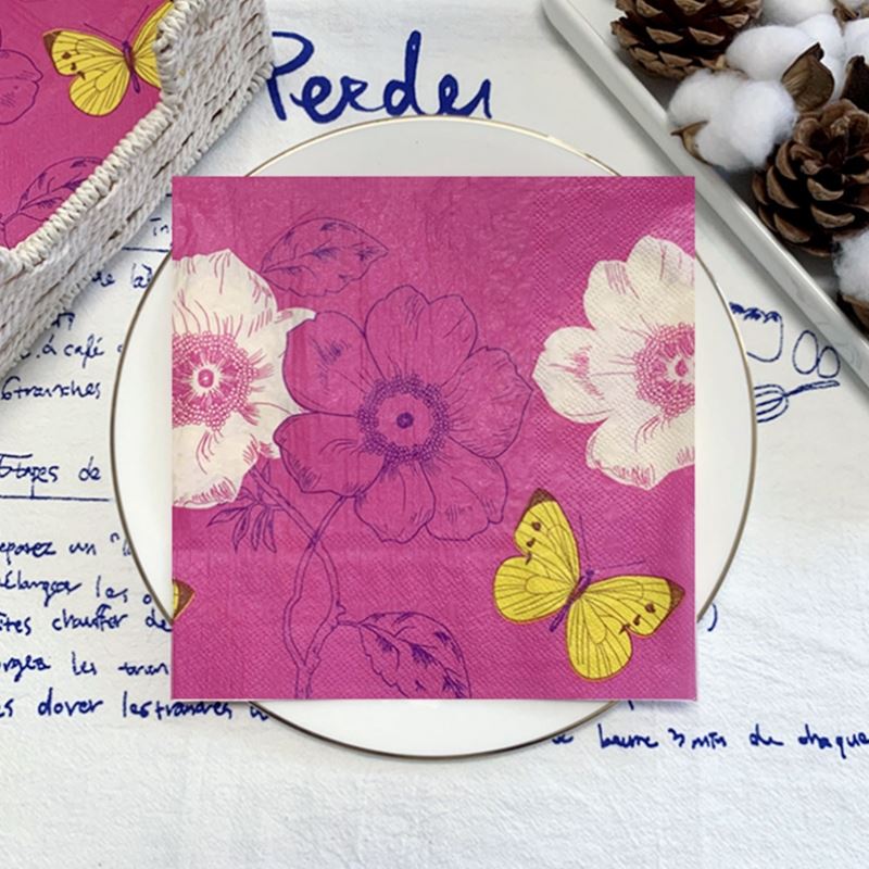 Elegantes Servilletas Mariposa - Ecológicas Paquete de 20 para Cualquier Ocasión - Imagen 34 de 34