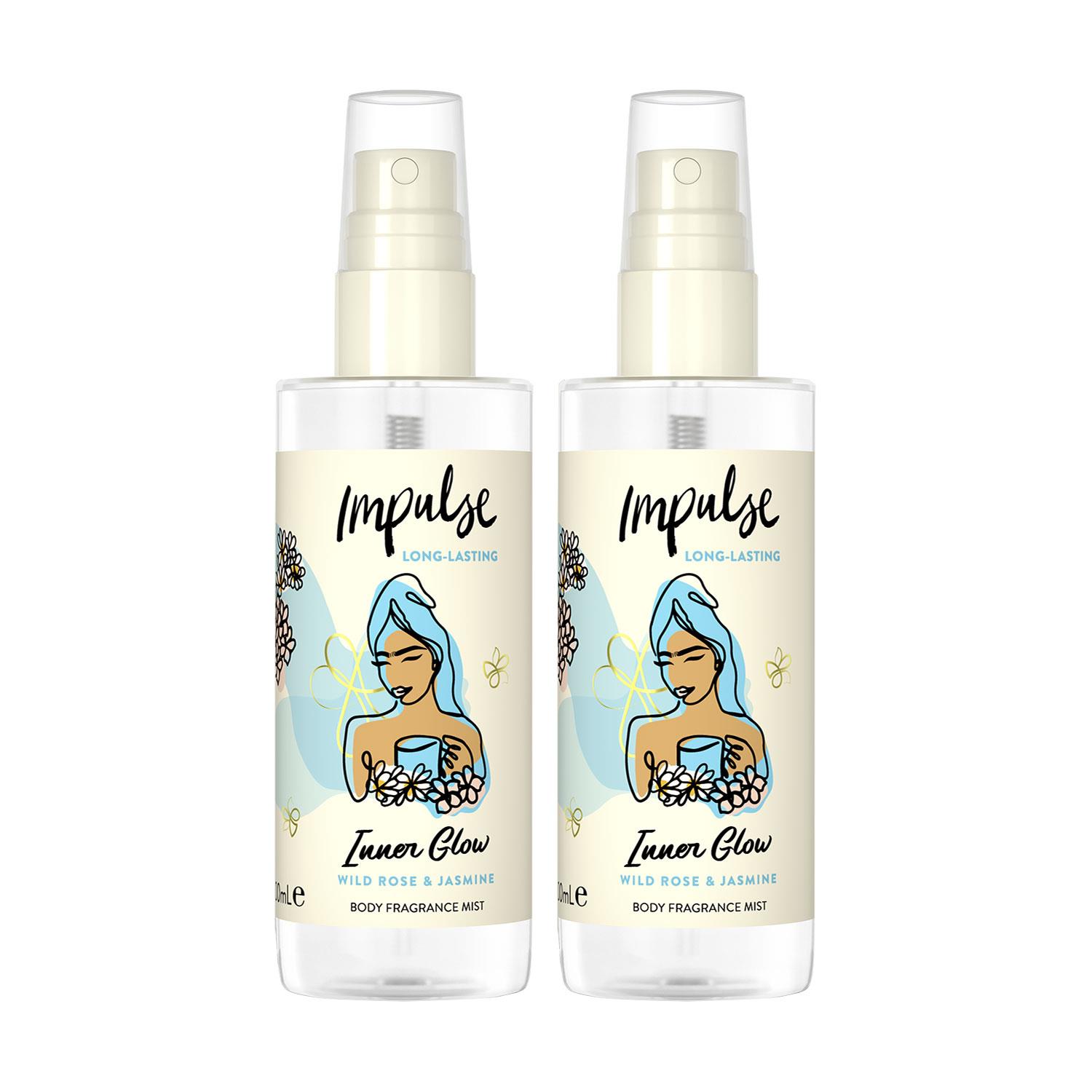 Impulse Body Mist with Long Lasting Fresh Fragrance Range for Women 2 Pack,100ml - Picture 36 of 61