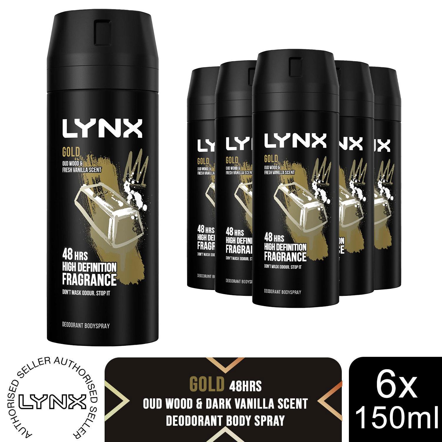 Lynx 48-Hour Odour Protection Body Spray Deodorant, 3 or 6 Pack, 150ml - Picture 151 of 185