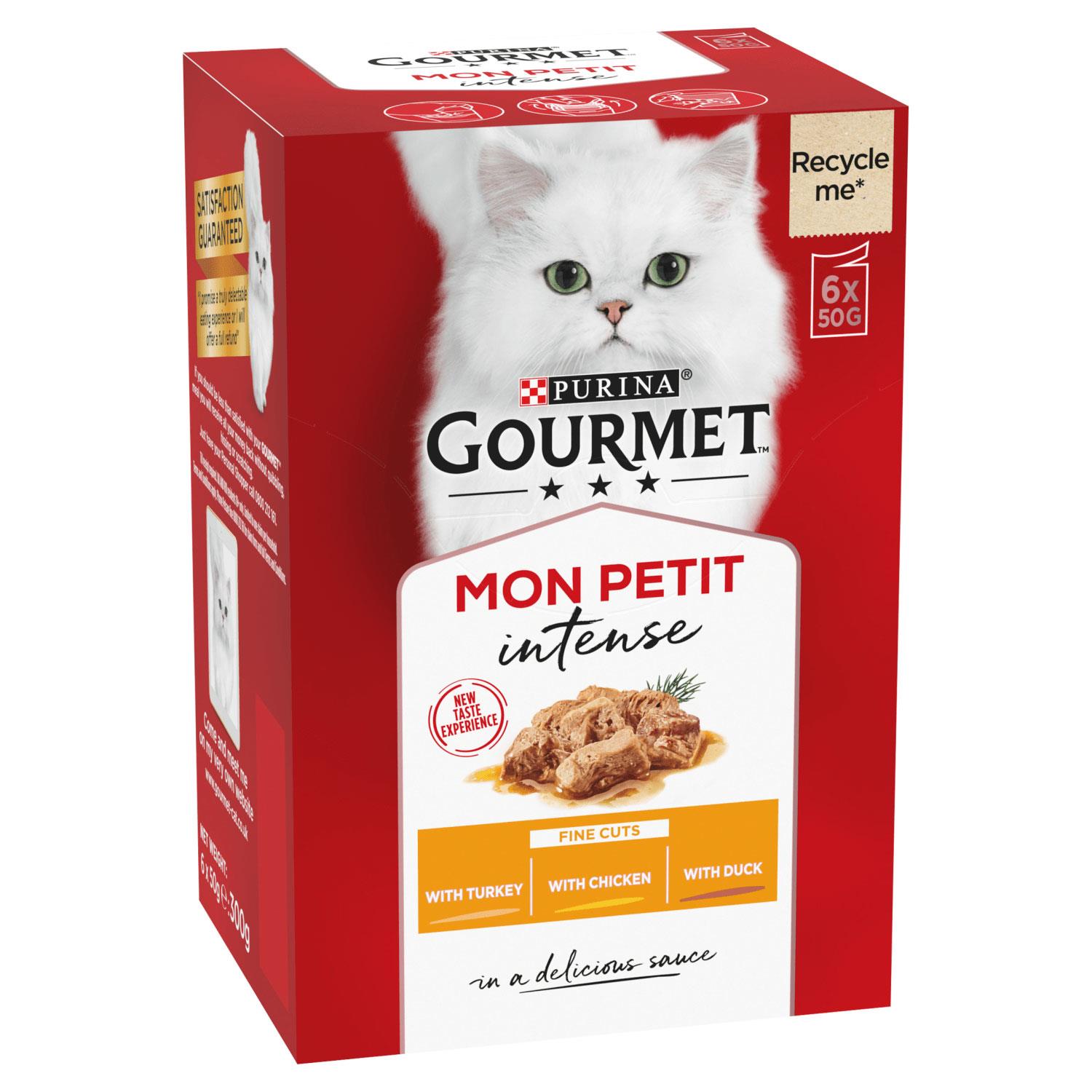 96 x 50g Gourmet Katzen-Nassfutter Mon Petit Fisch oder fleischige Sorte - Bild 17 von 21