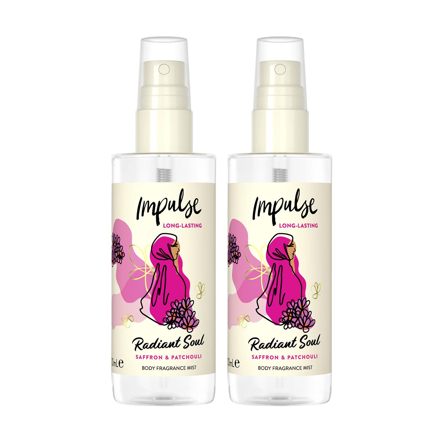 Impulse Body Mist with Long Lasting Fresh Fragrance Range for Women 2 Pack,100ml - Picture 44 of 61