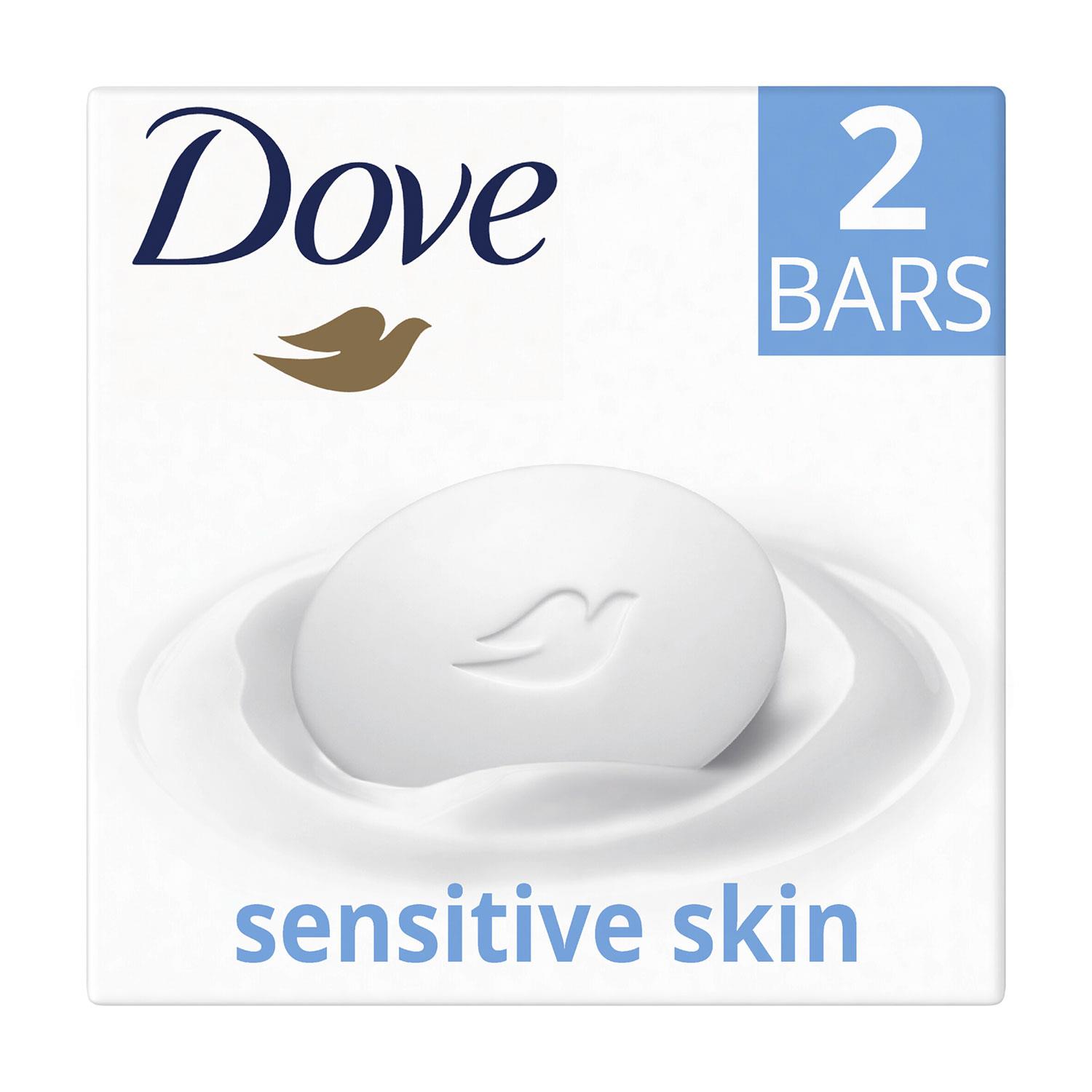 Barra Crema de Belleza Hidratante Dove para Piel Sensible y Suave, Suave, 2x90g - Imagen 52 de 81