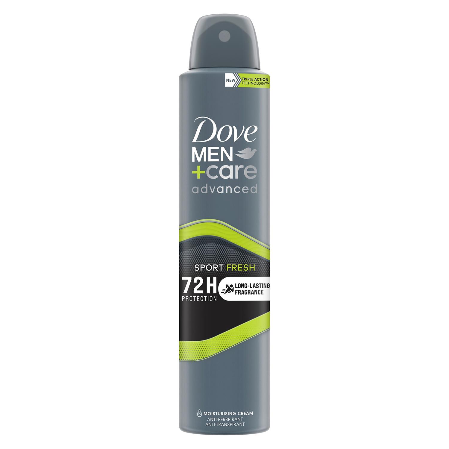 Dove Anti-Perspirant Men+Care Advanced 72H Protection Deodorant, 200ml - Picture 375 of 401