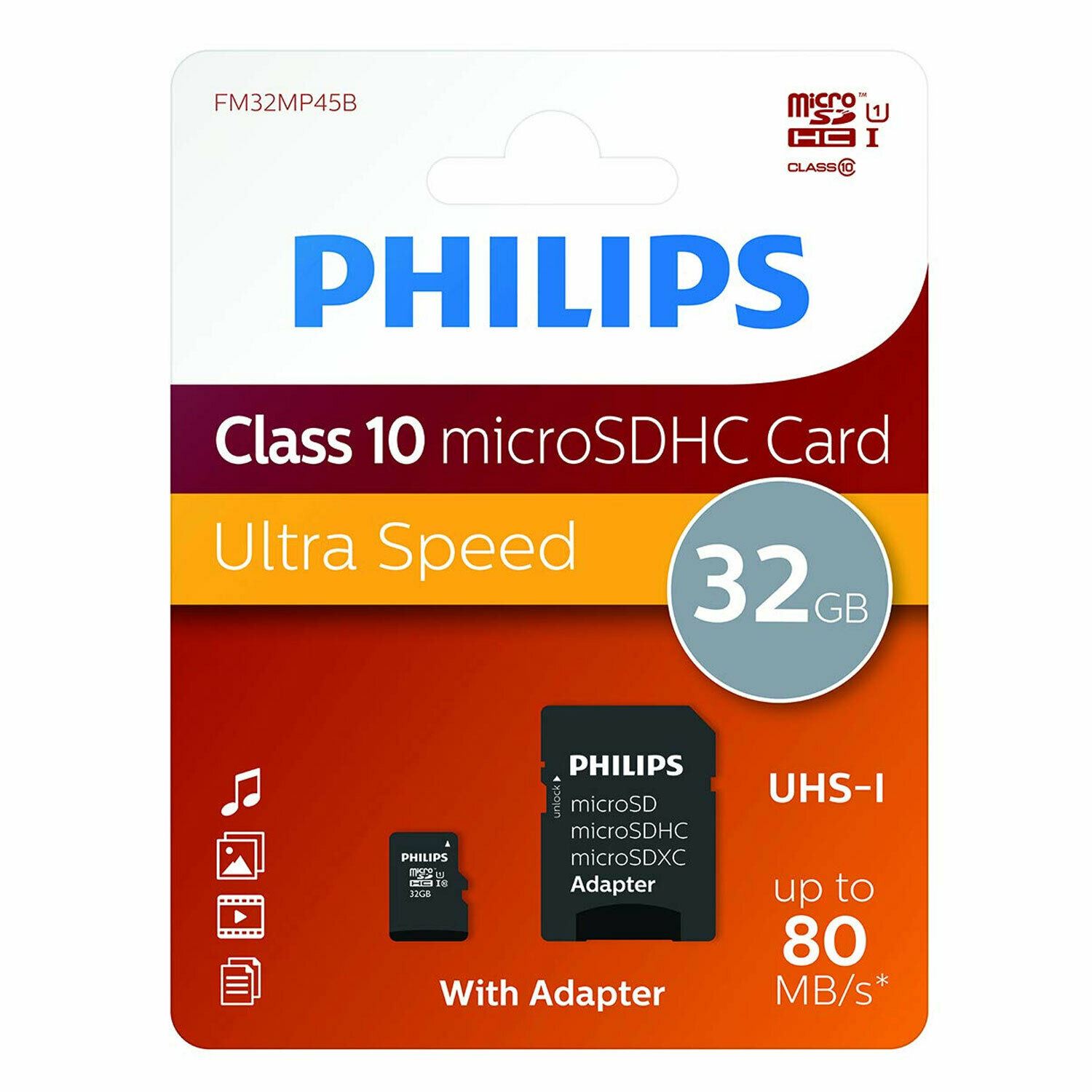 Tarjeta de memoria Philips Micro SDHC clase 10 con adaptador - 8 GB, 16 GB y 32 GB - Imagen 12 de 13