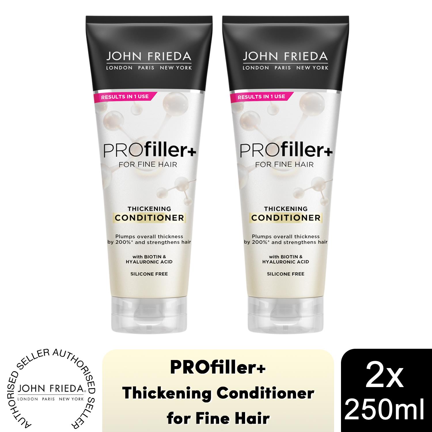 John Frieda Profiller+ Gama de Cuidado del Cabello - Champú, Acondicionador, Spray y Súper Líquido - Imagen 39 de 68