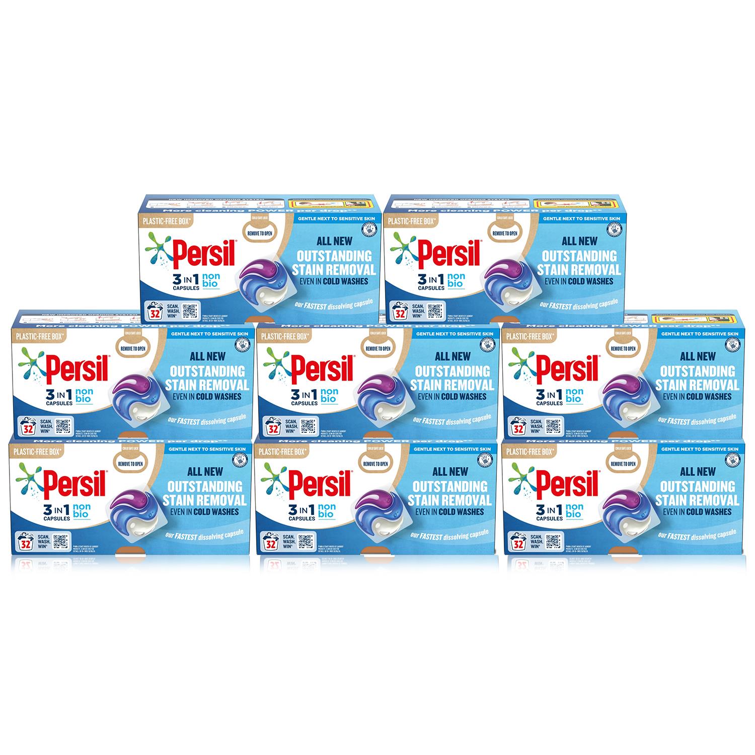 Persil 3-in-1 Washing Capsules, Colour Protect, Bio or Non-bio, 32 Washes - Picture 109 of 130