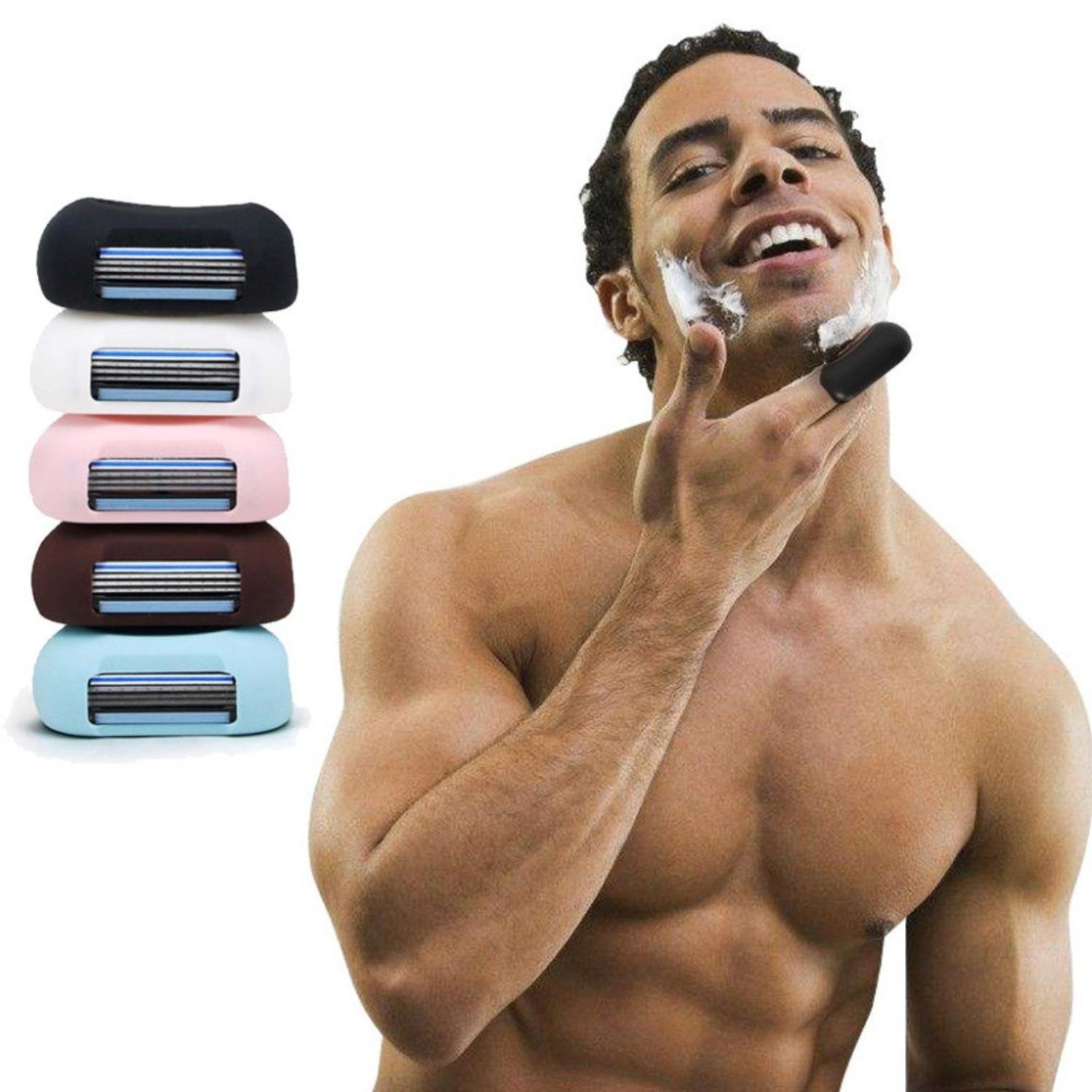Envie 2-in-1 Travel Finger Razor Mini Shaver & Portable Toothbrush Cover - Produktbild 2