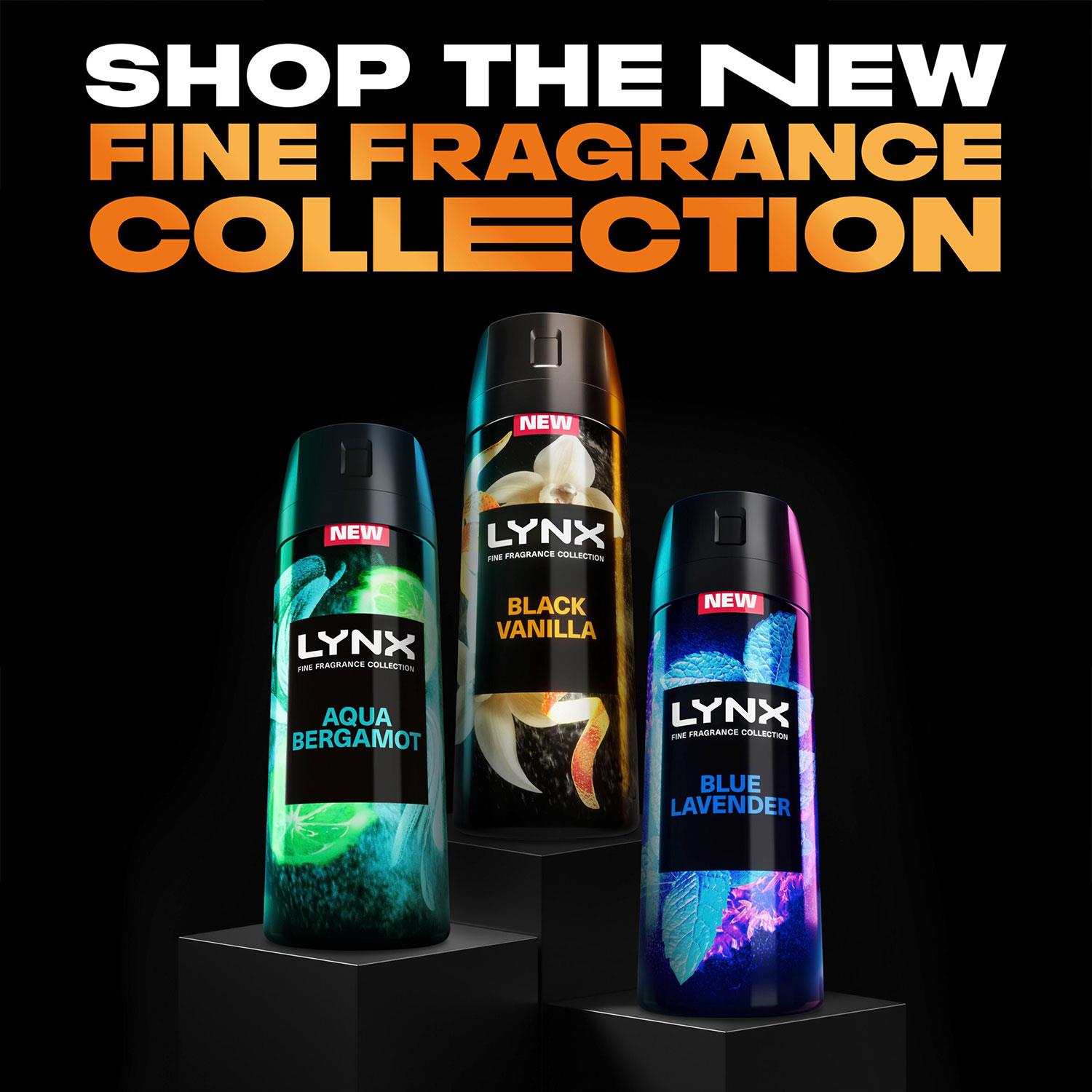 Lynx Fine Fragrance Collection 72H Fresh Premium Deodorant Body Spray, 24x 150ml - Picture 25 of 66