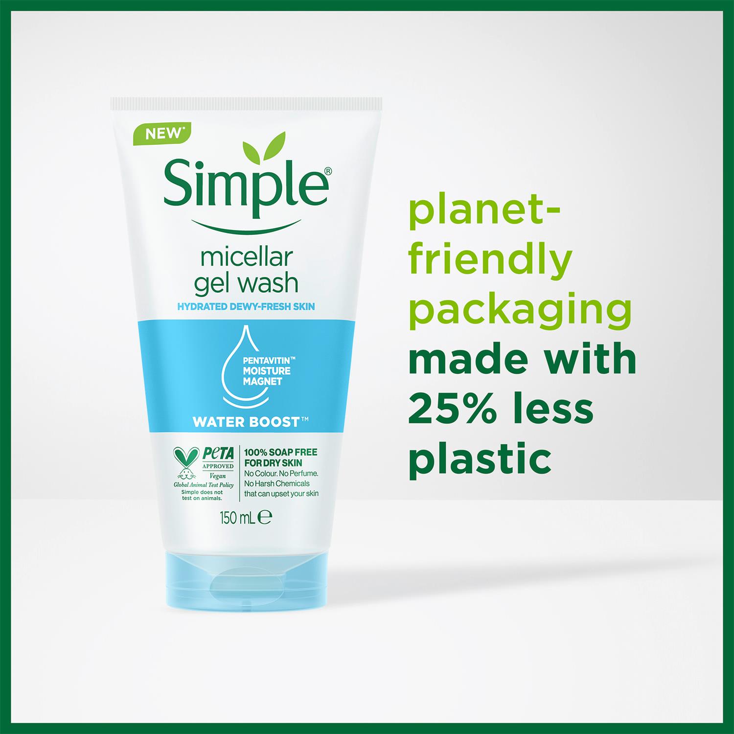 Simple Water Boost Hydrating Moisturisers, Cleanser & Face Mask For Dry Skin - Picture 33 of 89