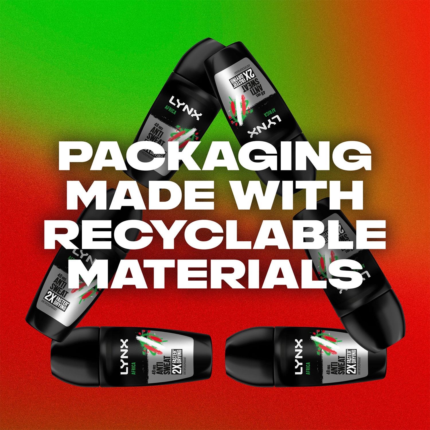Lynx Africa, Epic Fresh or Sunset Fresh Anti-Perspirant Roll On 50ml, 6 Pack - Picture 16 of 35
