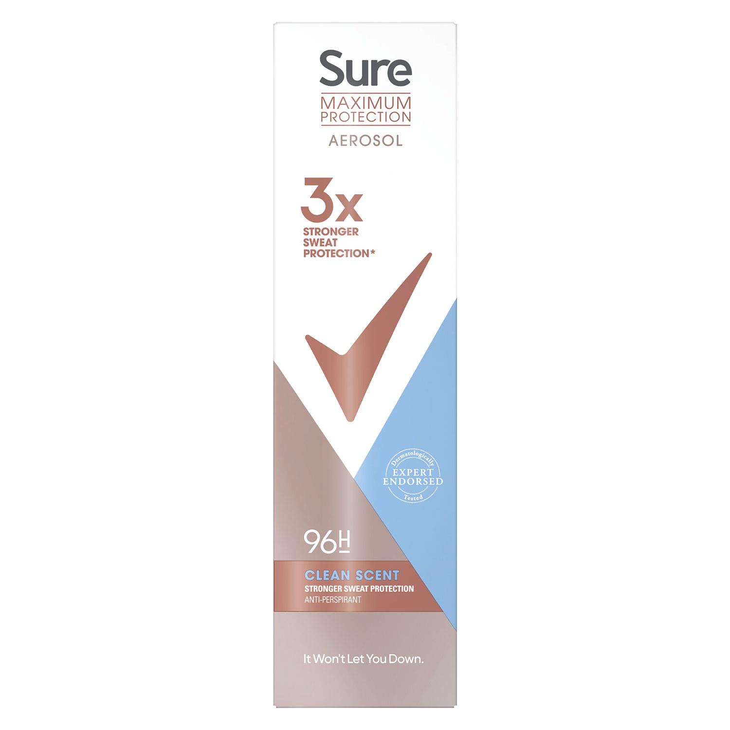 Sure Women Anti-Perspirant 96H Maximum Protection Deo 150ml, Select Scent & Pack - Picture 156 of 200