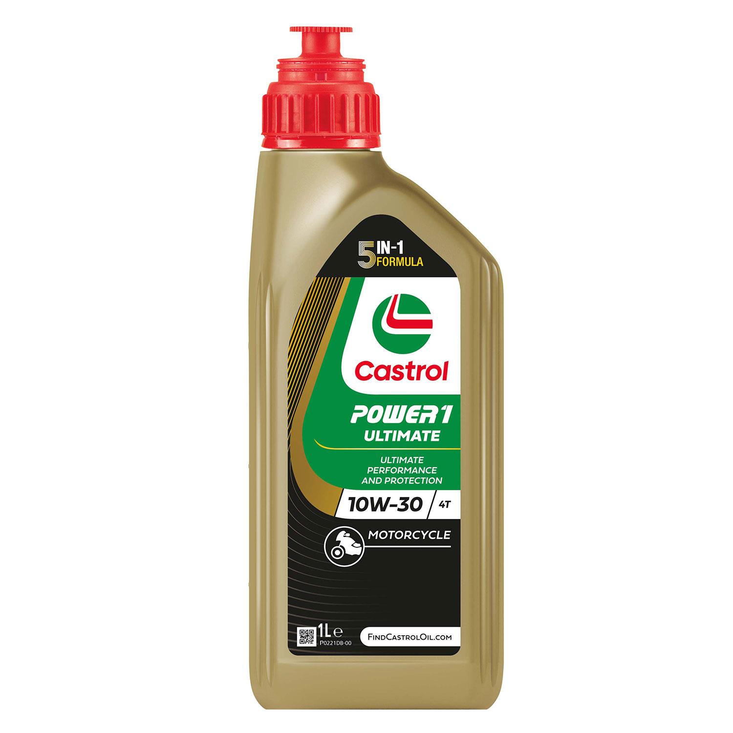 Castrol POWER 1 Ultimate 4T 10W-30 Motorcycle 4 Stroke Engine Oil, 1, 4, 5 or 8L - Picture 12 of 28