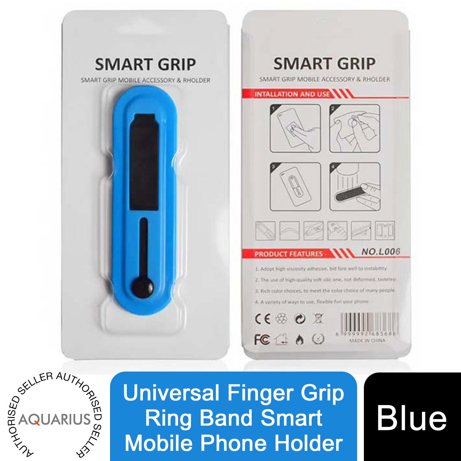 Aquarius Universal Finger Grip Ring Band Smart Mobile Phone Holder - Picture 6 of 28
