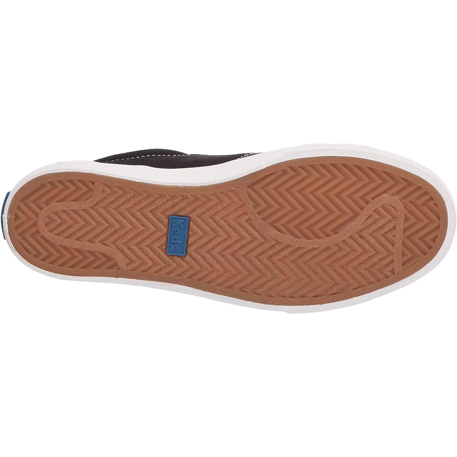 Keds Crew Kick 75 Núcleo Orgánico Lona Algodón Orgánico Negro WF64824, Talla Selecta - Imagen 16 de 20