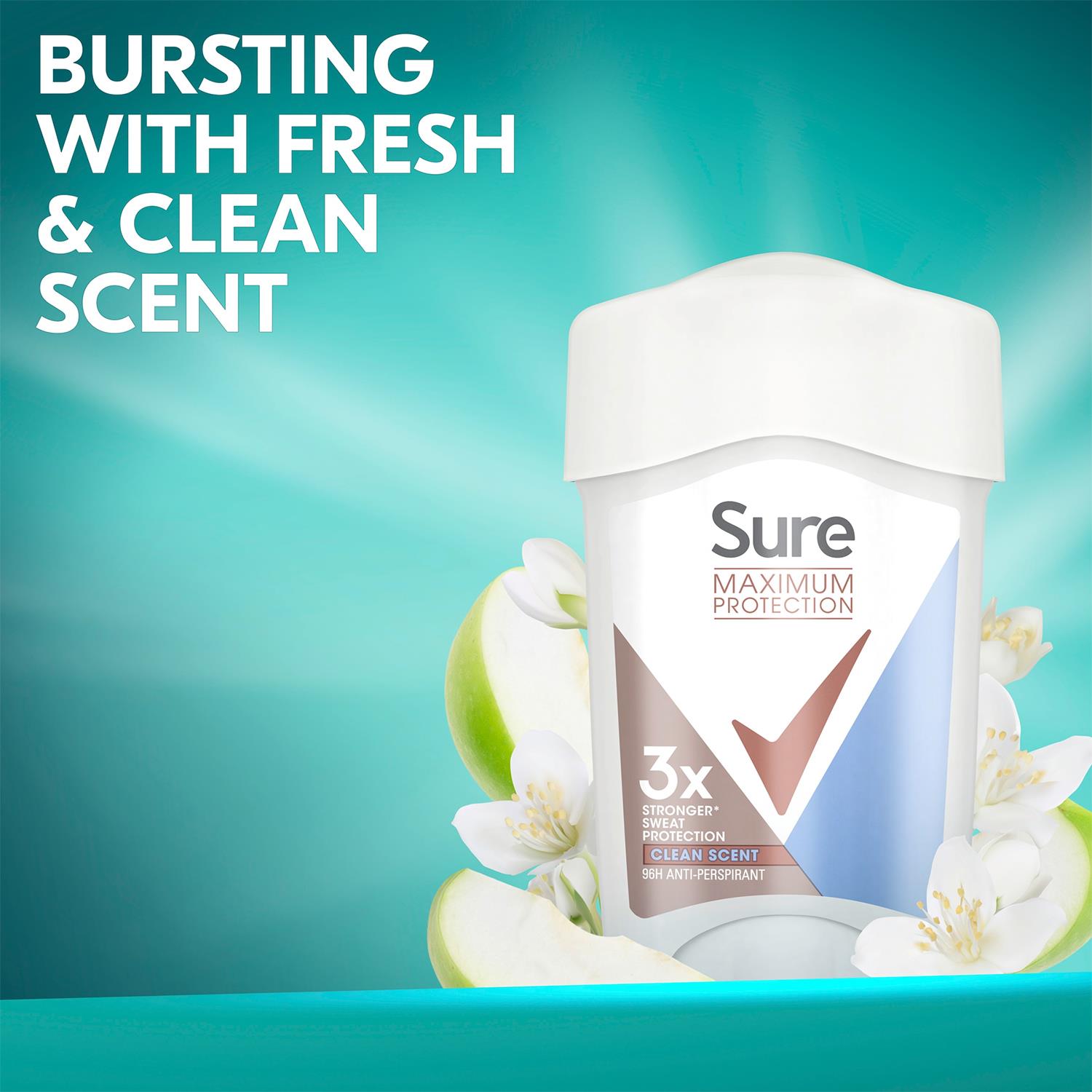 Sure Women Maximum Protection Anti-Perspirant Deodorant Cream, 45ml - Picture 101 of 142